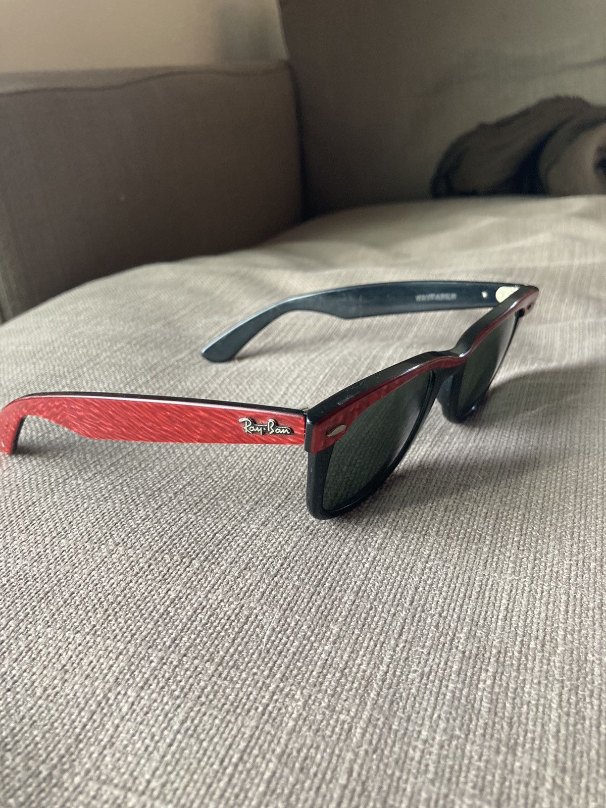 RayBan Vintage Wayfarer “Electric Red” Mother of Pearl Size ONE SIZE - 2 Preview