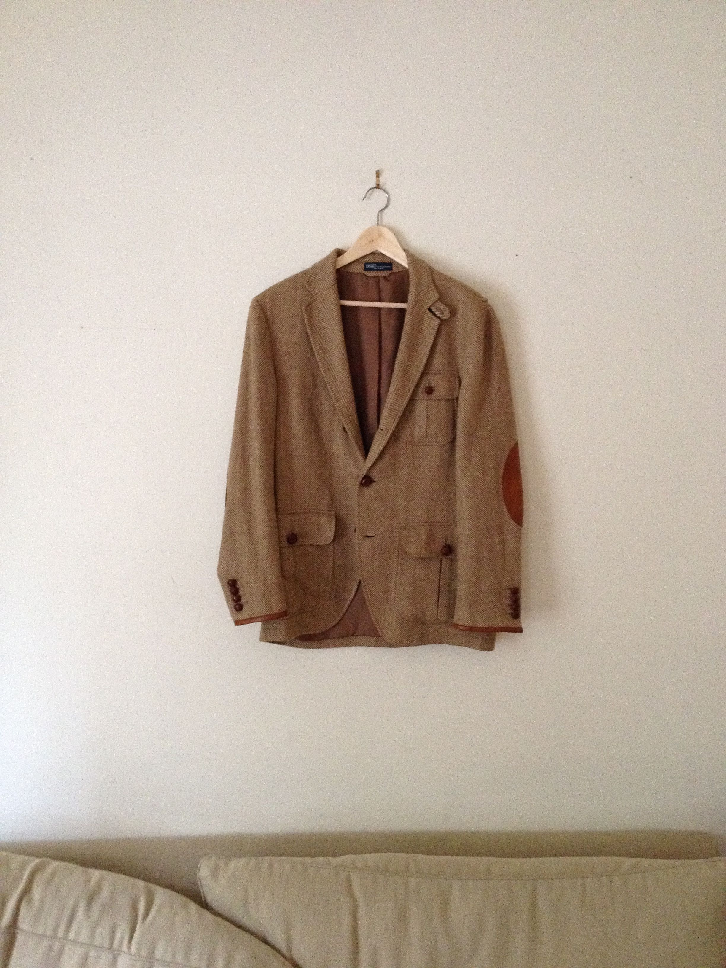 Ralph Lauren Elbow Patch Blazer Grailed