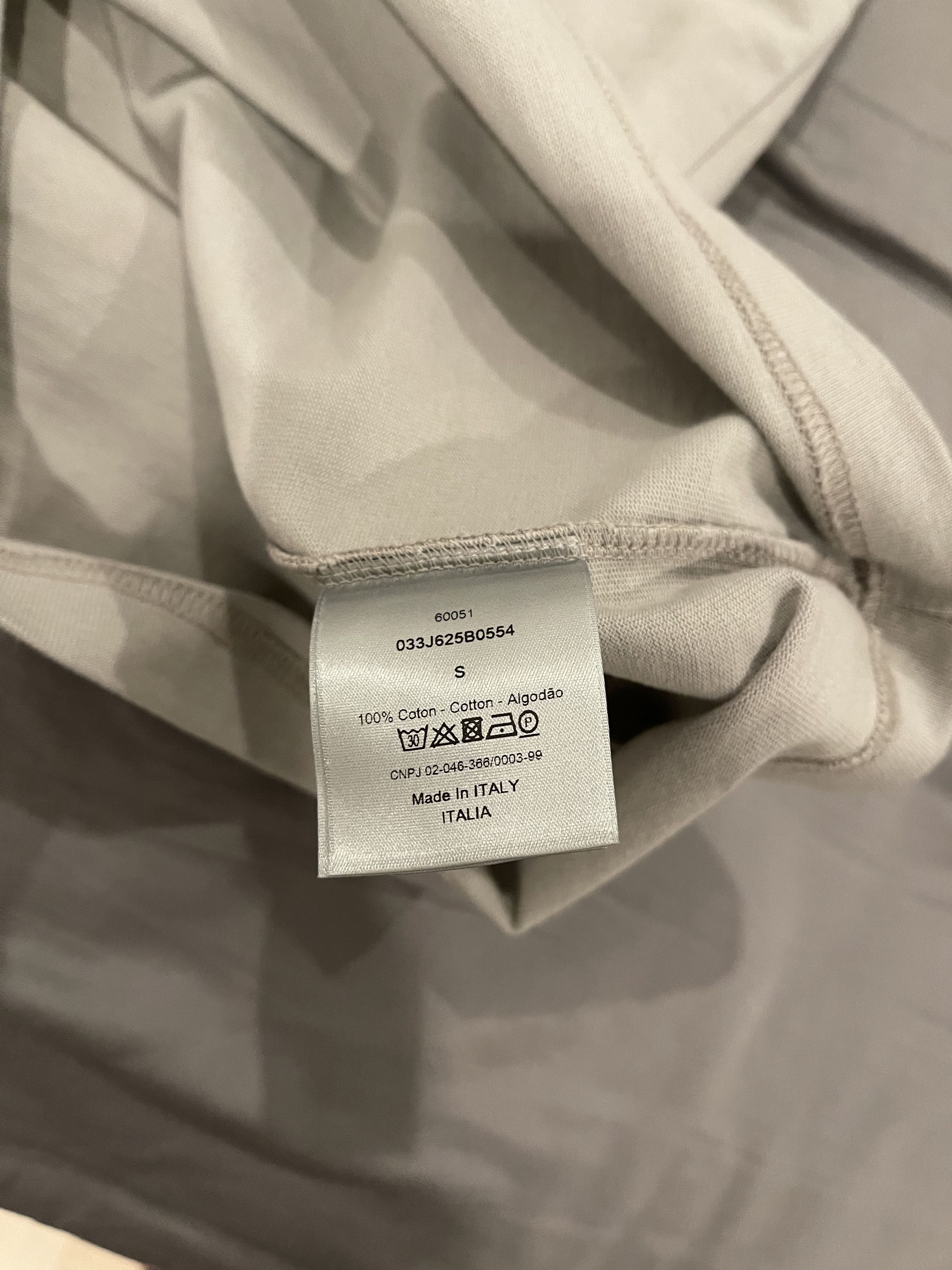 Dior × Jordan Brand Dior x Jordan “Air Dior” T-shirt GREY Size US S / EU 44-46 / 1 - 3 Thumbnail