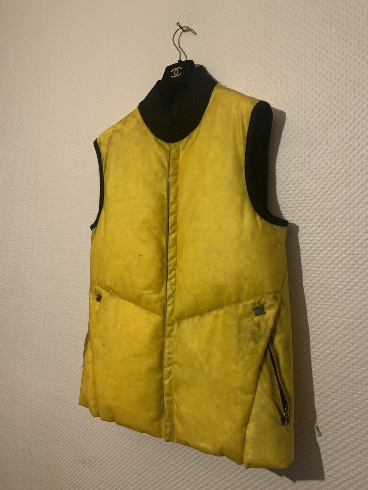 Isaac Sellam Experience Translucid Leather Down/Feather Vest Size US L / EU 52-54 / 3 - 1 Thumbnail