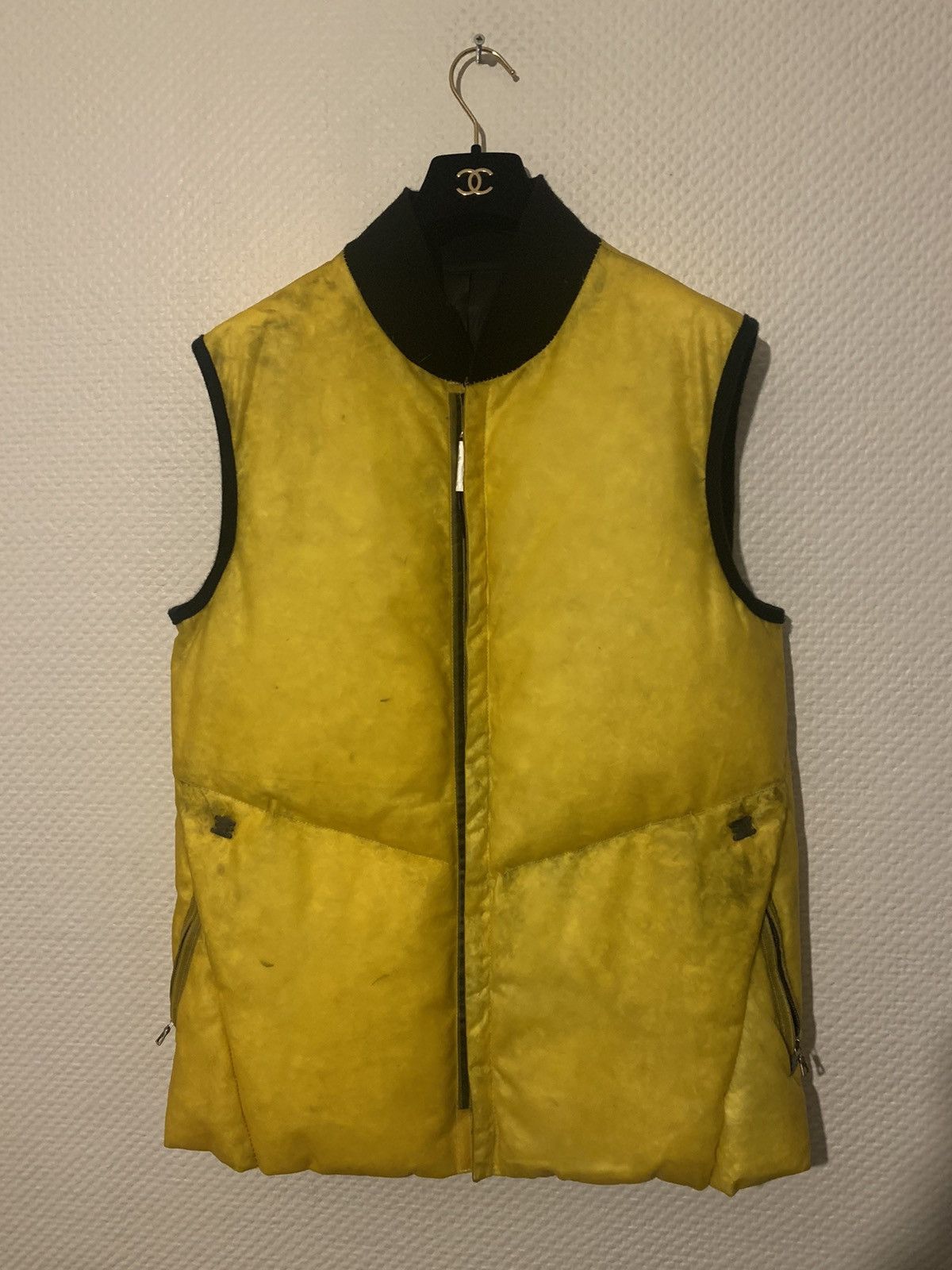 Isaac Sellam Experience Translucid Leather Down/Feather Vest Size US L / EU 52-54 / 3 - 3 Thumbnail