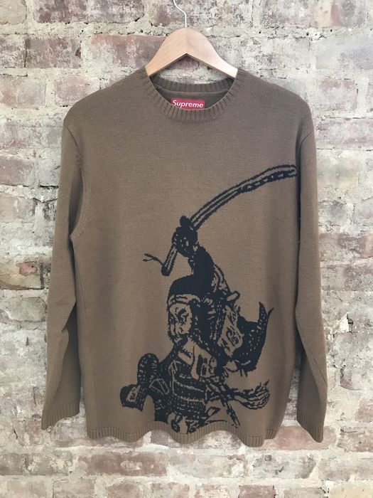 Supreme store samurai sweater