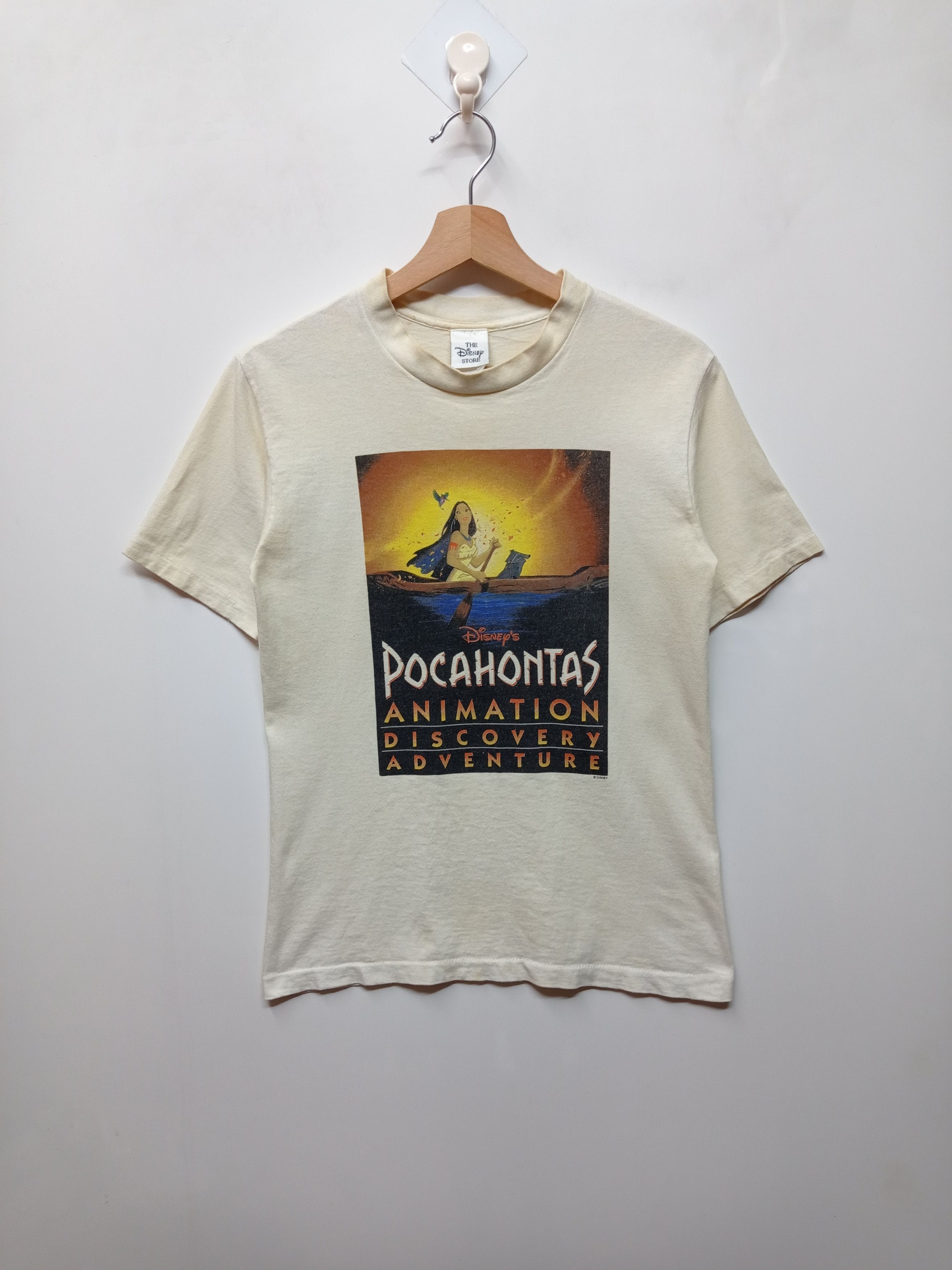 Discovery Adventure Vintage Pocahontas Shirt Vintage 90s Disney