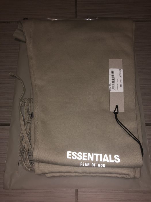 Fear of God Essentials Sweatpants Olive/Khaki Men's - FW20 - US