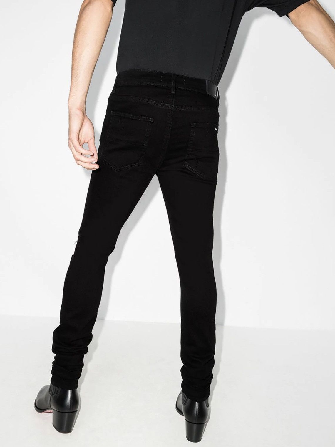 Amiri Amiri - Slash Jeans Size US 33 - 2 Thumbnail