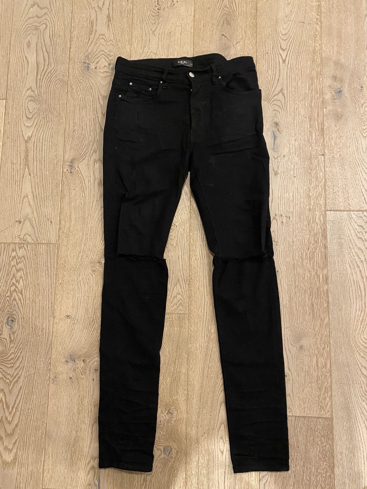 Amiri Amiri - Slash Jeans Size US 33 - 3 Thumbnail