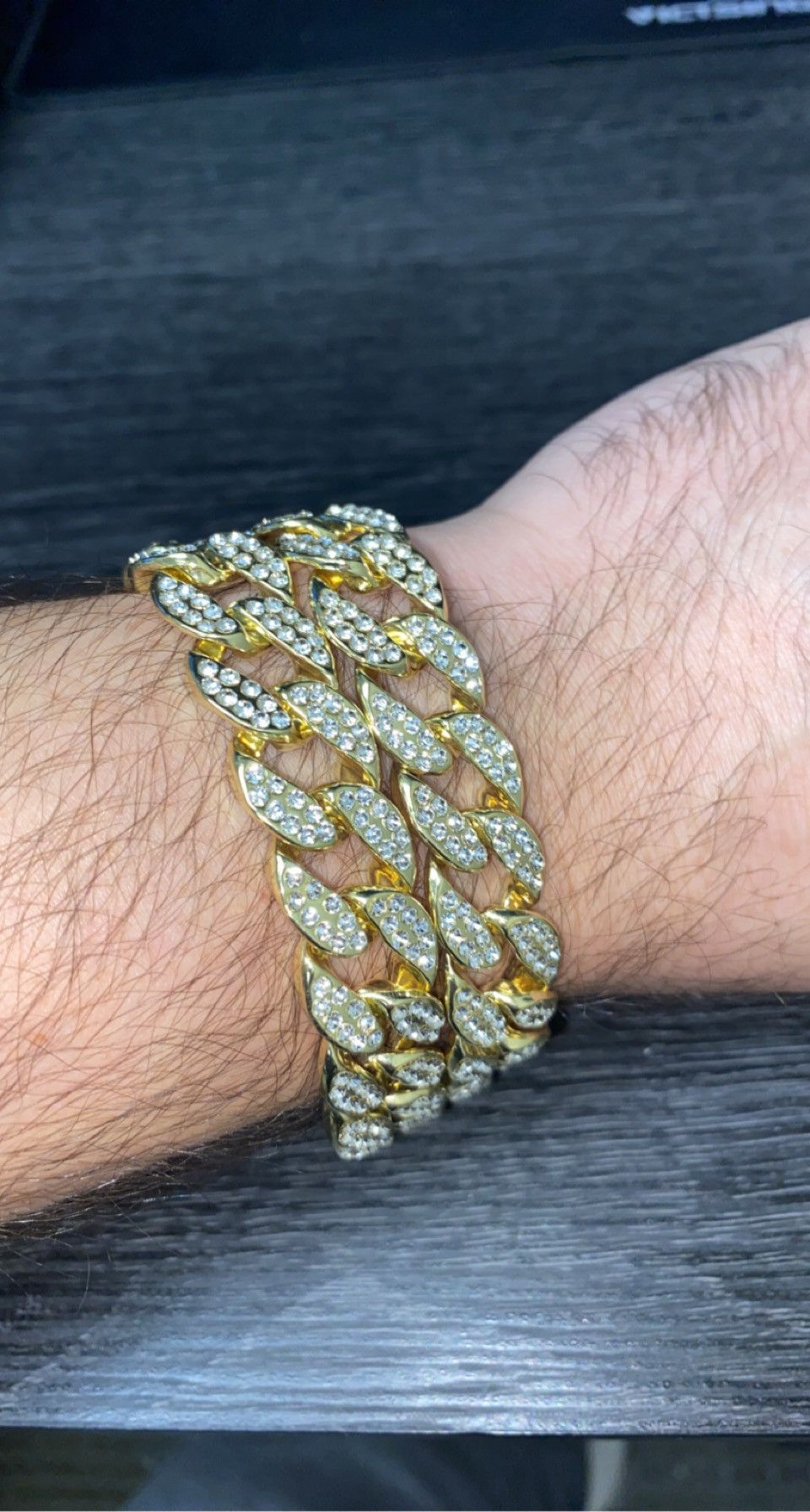 Diamond Cuban Link Bracelet (Cz VVS1)