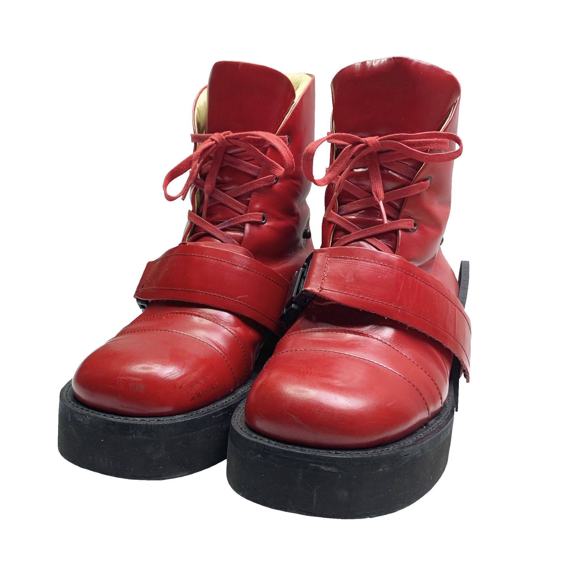 20471120 SS98 20471120 Red Ski Boots | Grailed