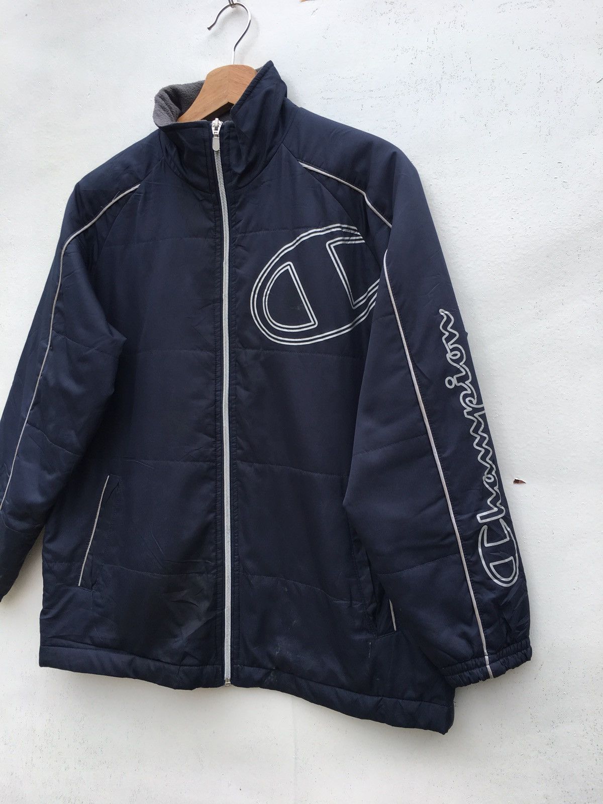 Champion Vintage Champion spell out big logo Light Jacket Size US M / EU 48-50 / 2 - 6 Thumbnail