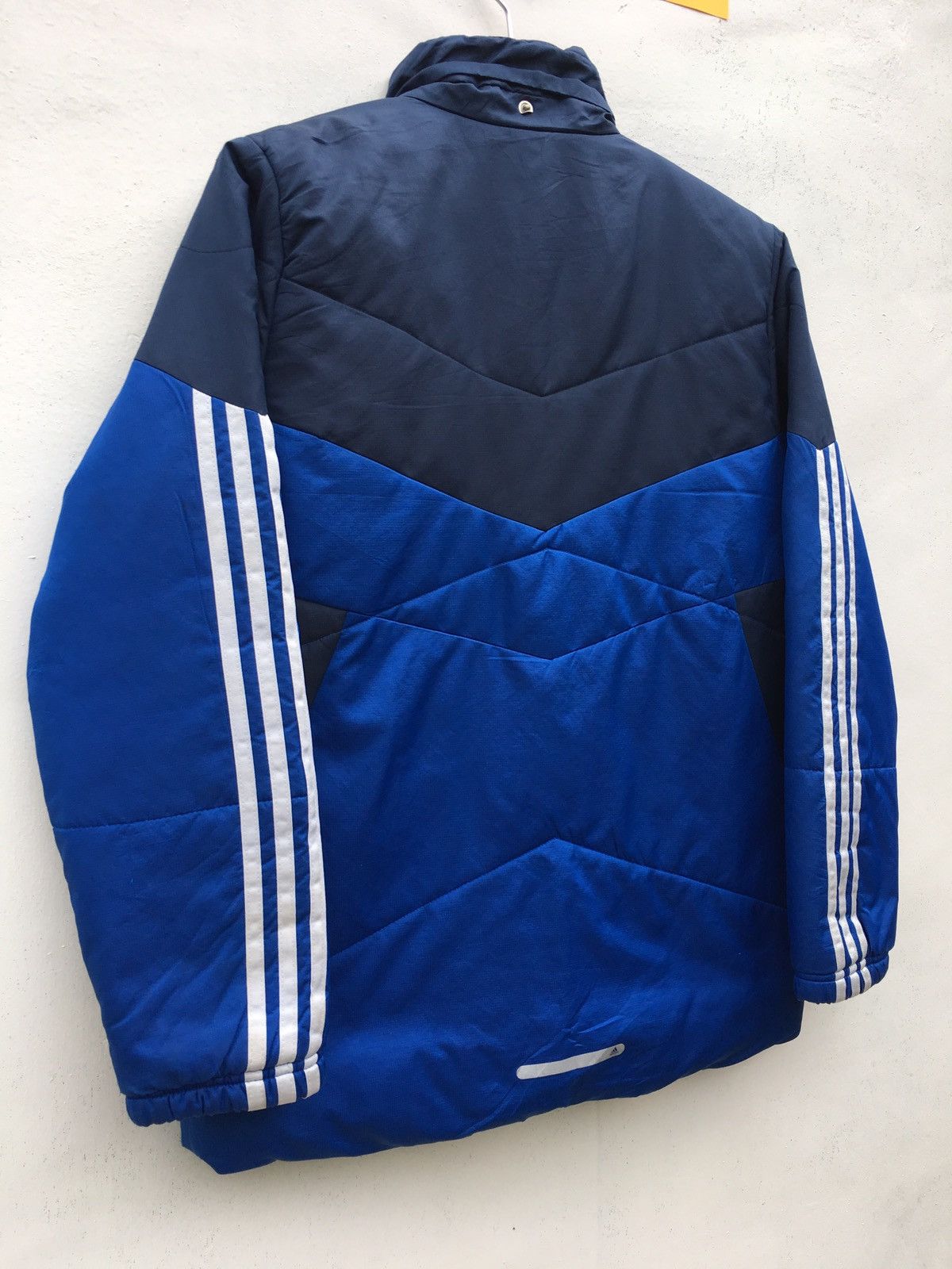 Adidas Vintage Adidas Big Logo Puffer Jacket Size US S / EU 44-46 / 1 - 18 Thumbnail