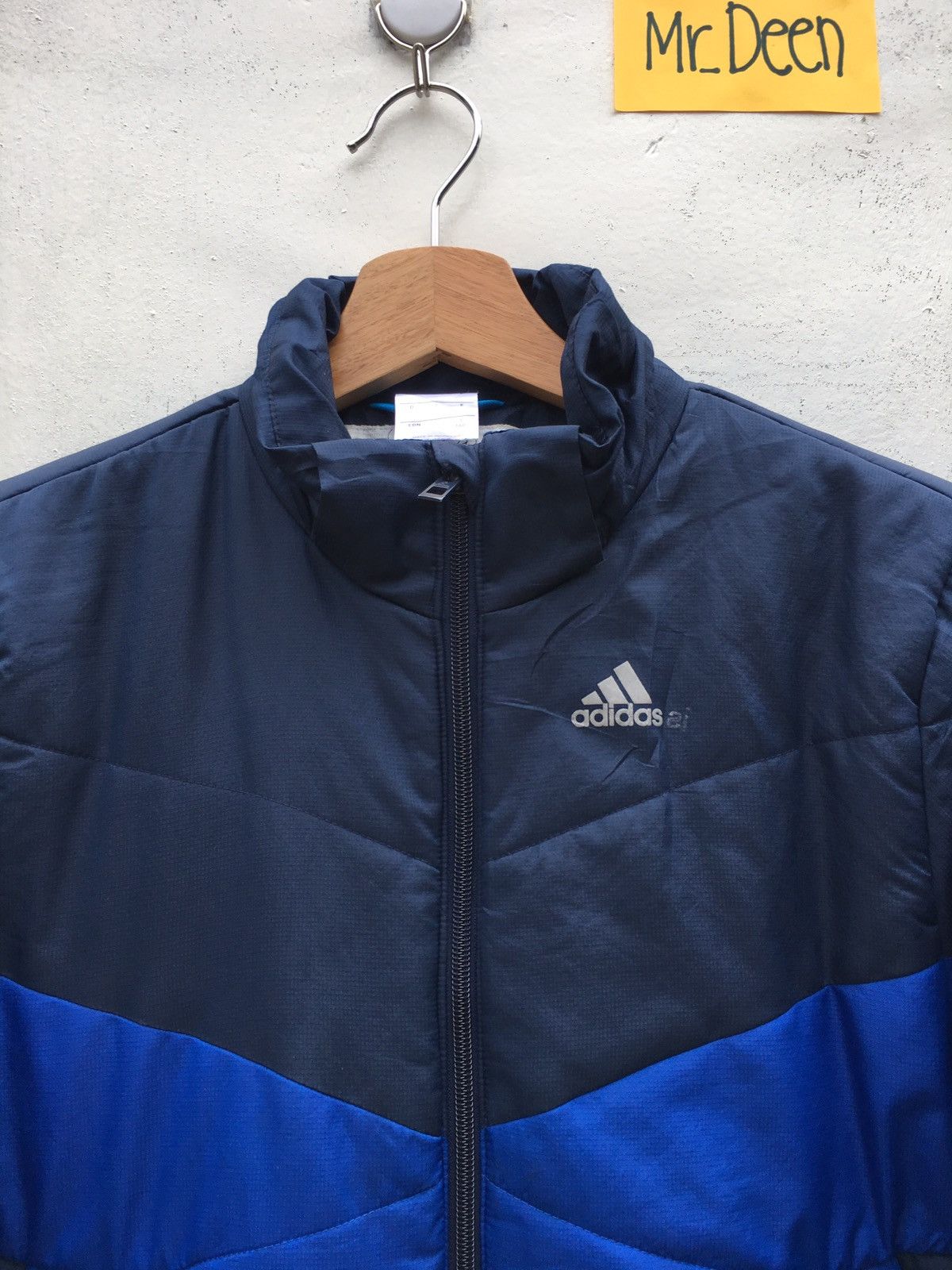 Adidas Vintage Adidas Big Logo Puffer Jacket Size US S / EU 44-46 / 1 - 5 Thumbnail