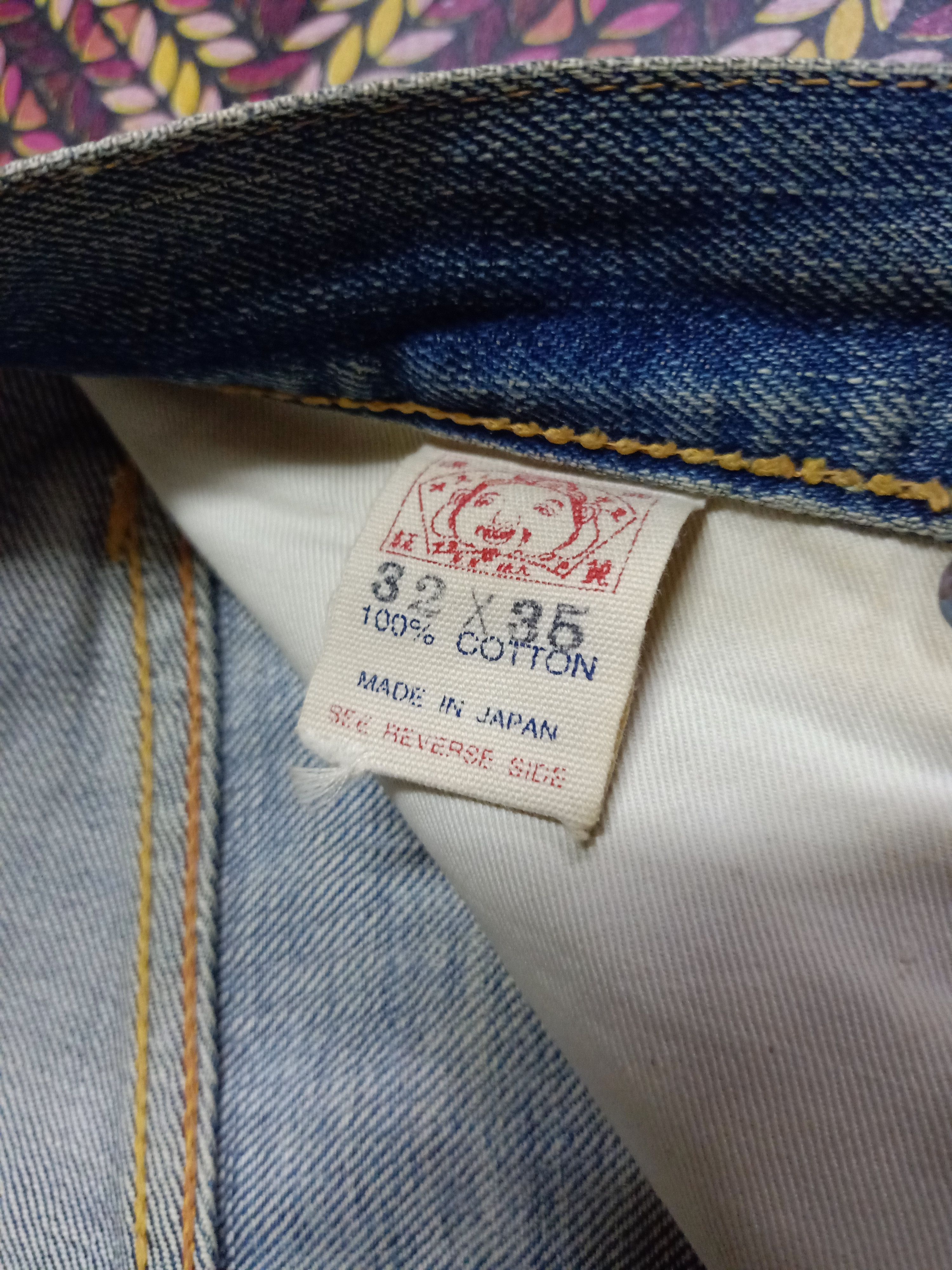 Evisu 🔥 90s Evis By Evisu No 2 RedSelvedge Denim Jeans 🔥 Size US 32 / EU 48 - 19 Thumbnail