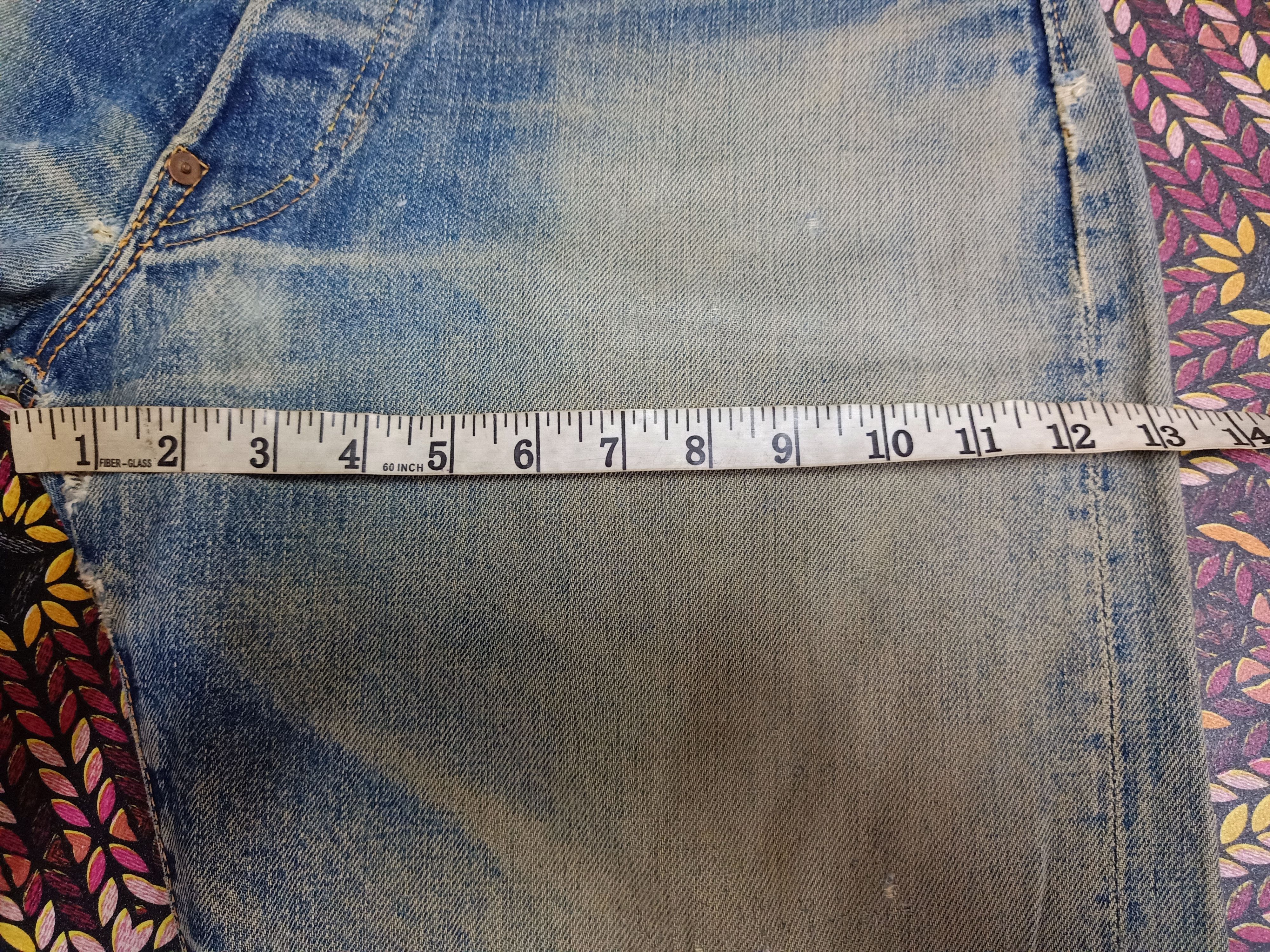 Evisu 🔥 90s Evis By Evisu No 2 RedSelvedge Denim Jeans 🔥 Size US 32 / EU 48 - 6 Thumbnail
