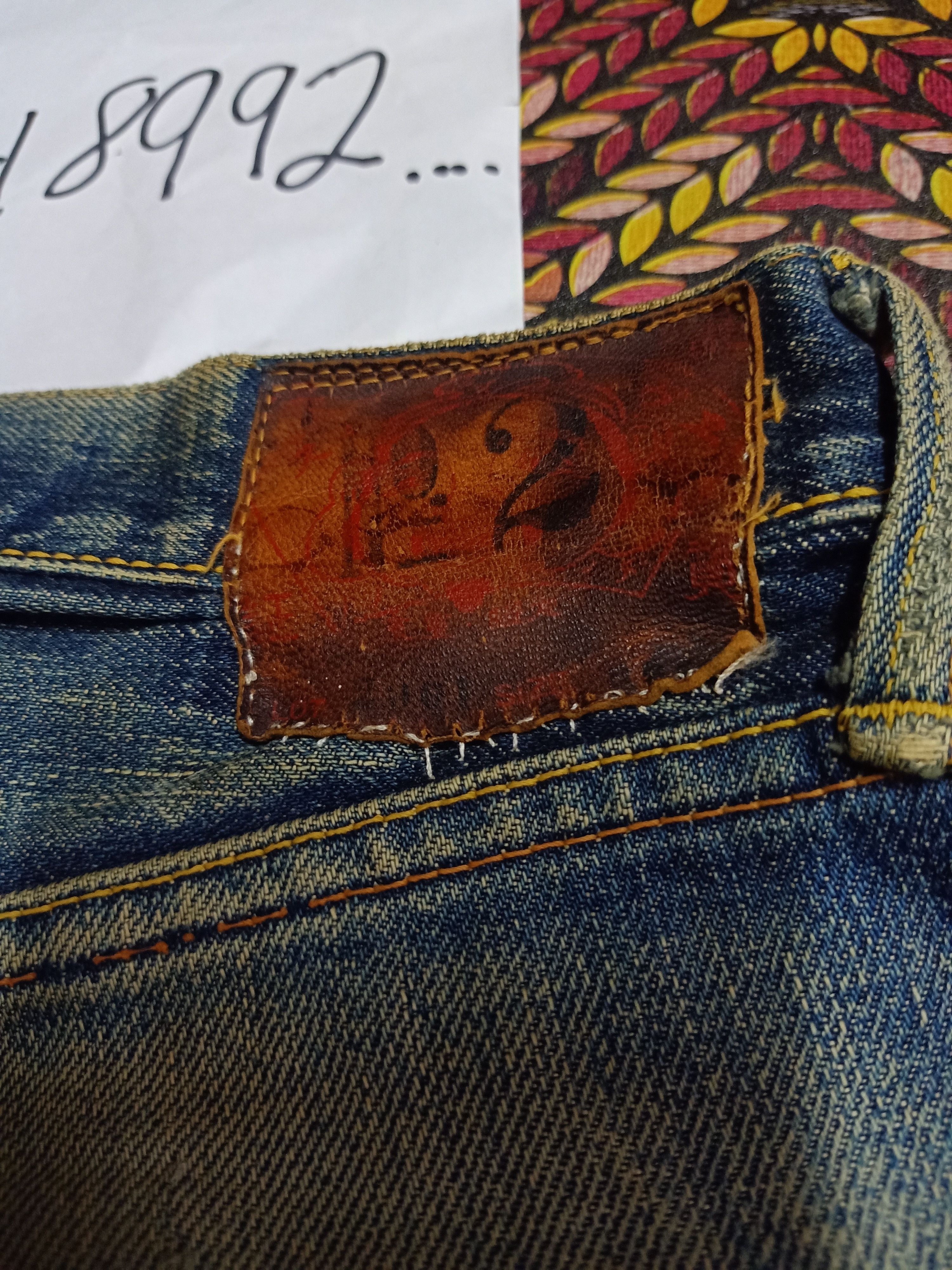 Evisu 🔥 90s Evis By Evisu No 2 RedSelvedge Denim Jeans 🔥 Size US 32 / EU 48 - 20 Thumbnail