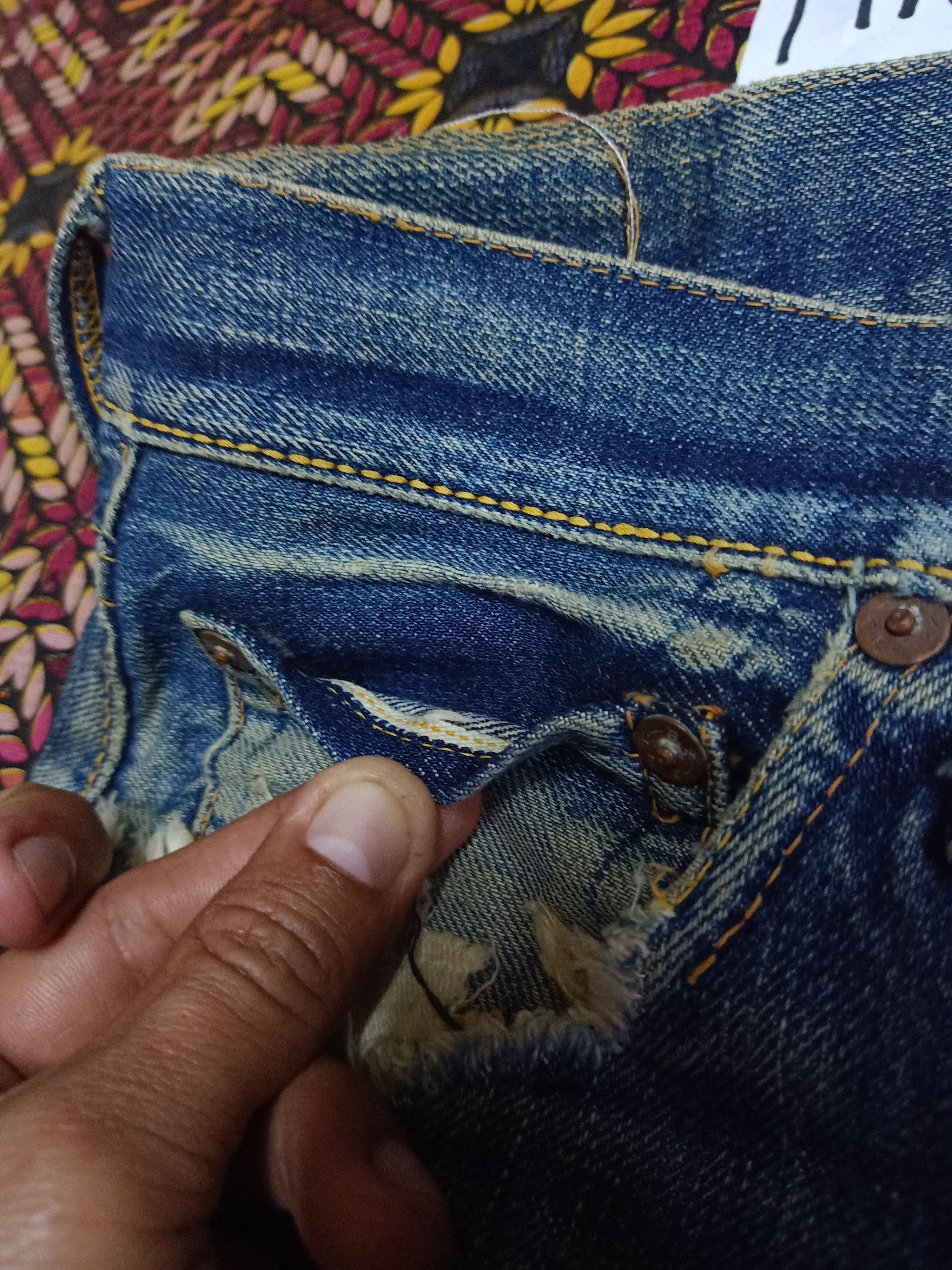 Evisu 🔥 90s Evis By Evisu No 2 RedSelvedge Denim Jeans 🔥 Size US 32 / EU 48 - 15 Thumbnail