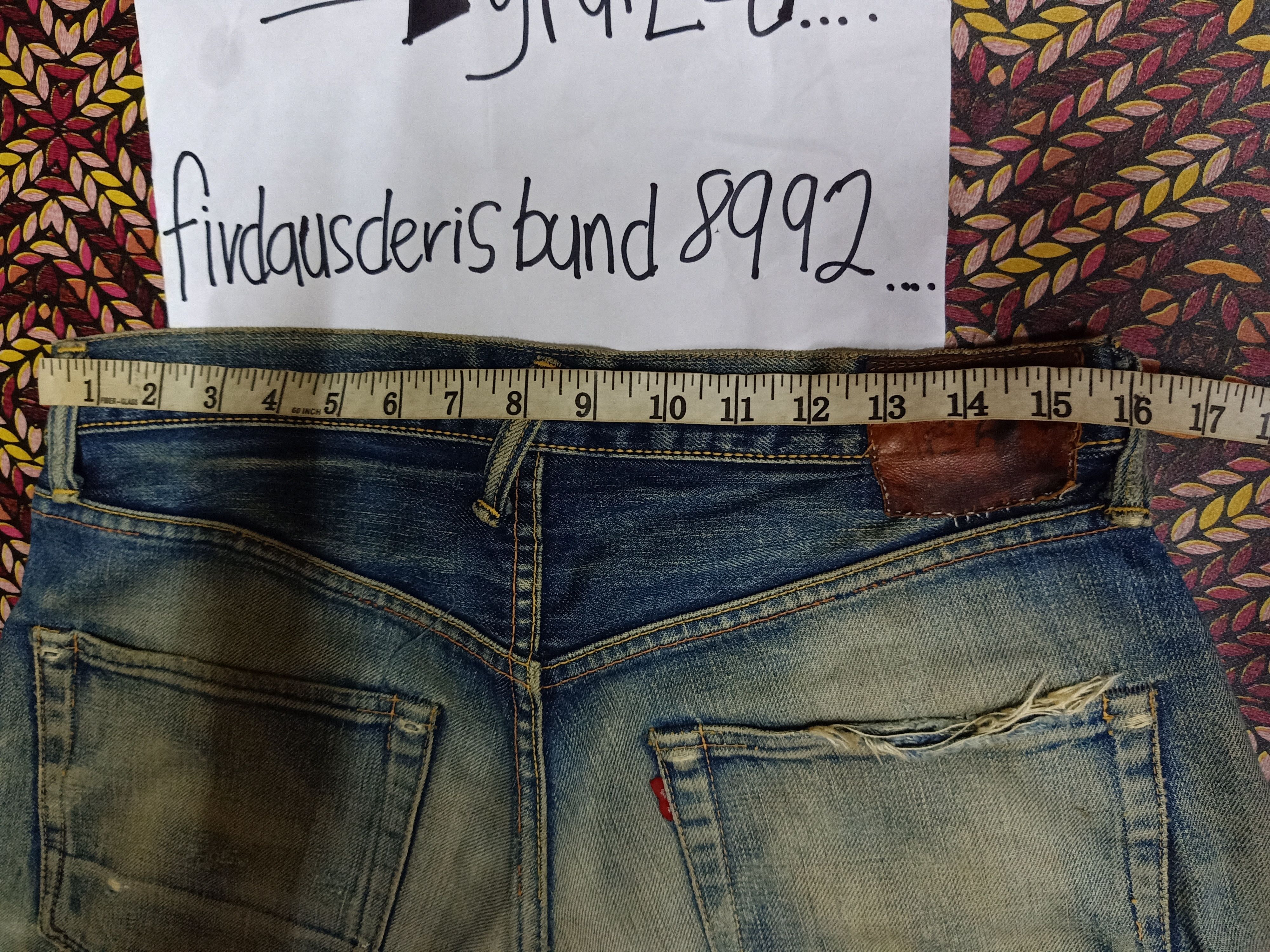 Evisu 🔥 90s Evis By Evisu No 2 RedSelvedge Denim Jeans 🔥 Size US 32 / EU 48 - 2 Thumbnail