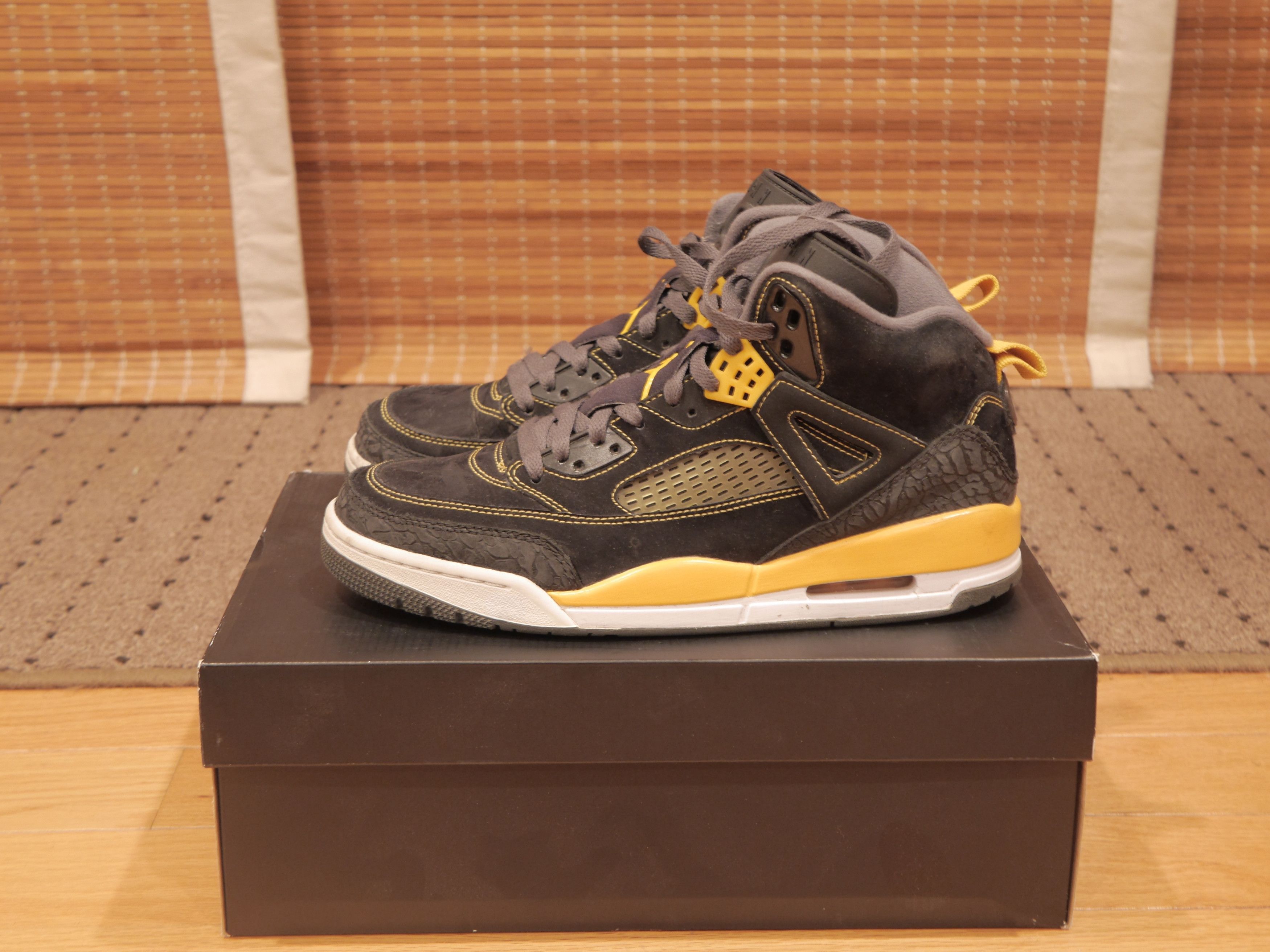 Jordan Brand Jordan Spizike Black University Gold Size US 9.5 / EU 42-43 - 3 Thumbnail