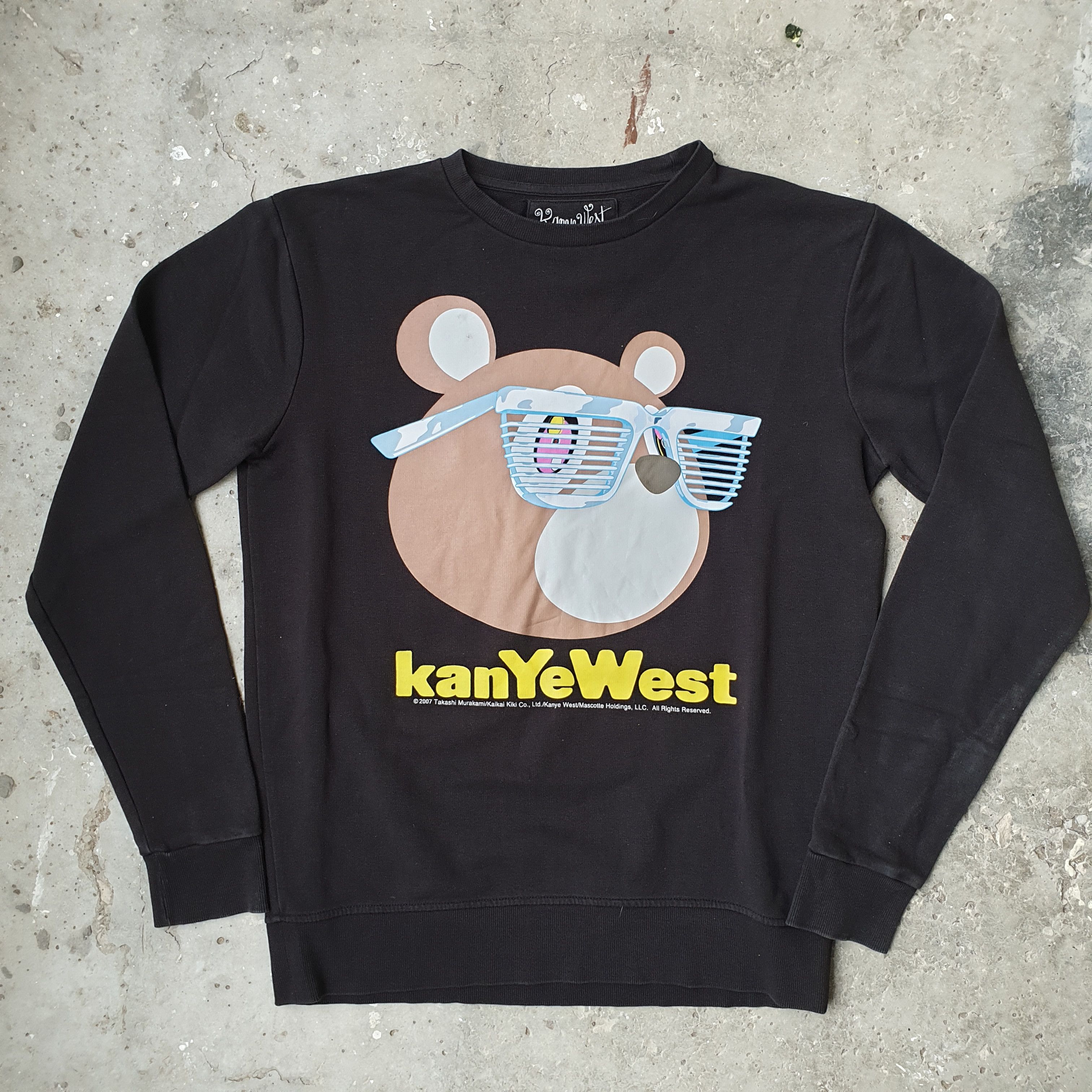 Vintage Kanye West x Takashi Murakami Graduation Bear Sweatshirt