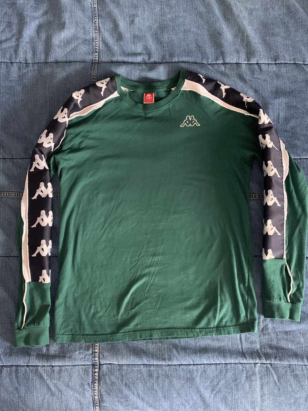 Kappa Kappa long sleeve t shirt sleeve logo Size US M / EU 48-50 / 2 - 3 Thumbnail