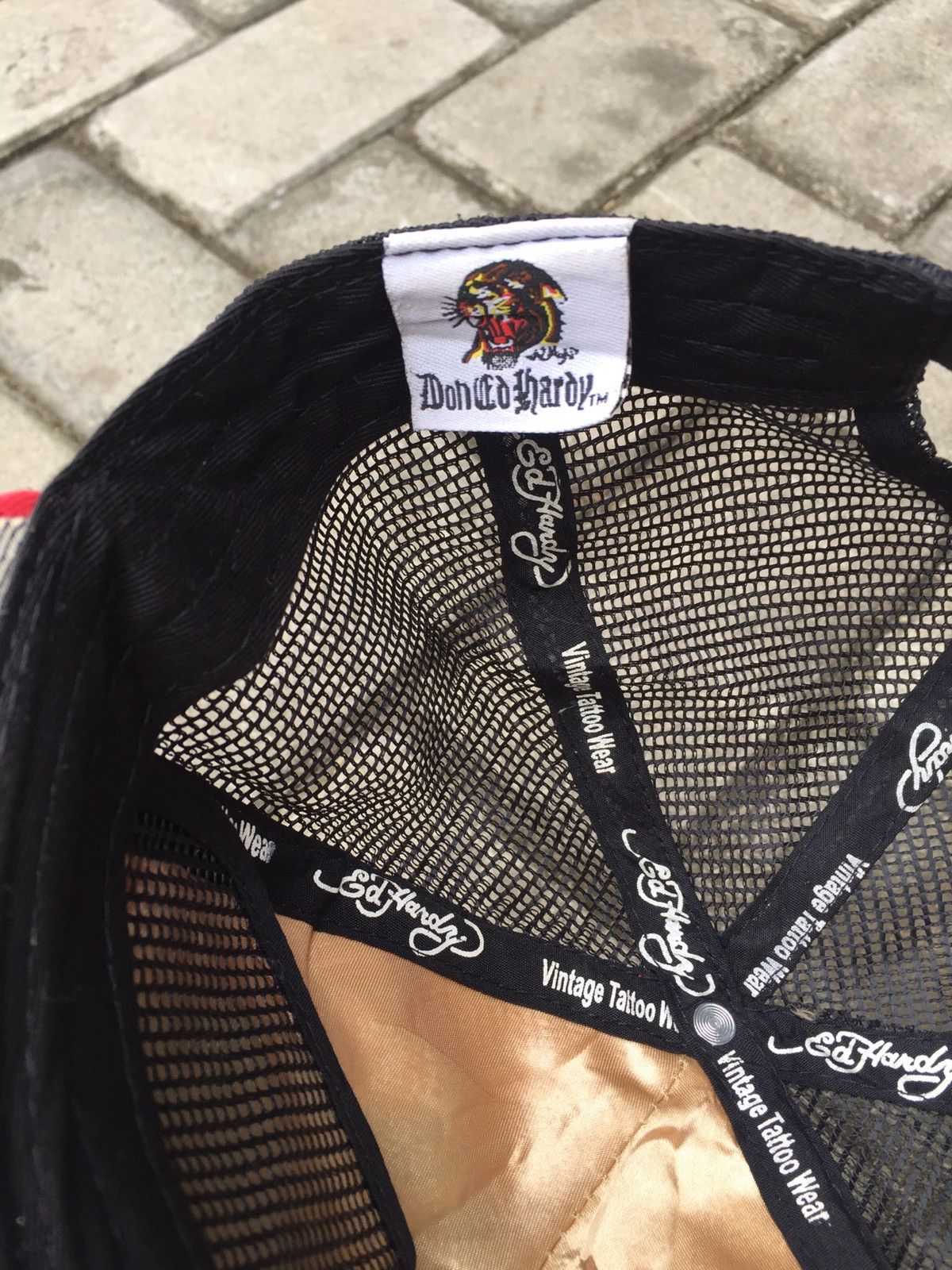 Christian Audigier Ed Hardy x Christian Audigier Trucker Hat Size ONE SIZE - 6 Thumbnail