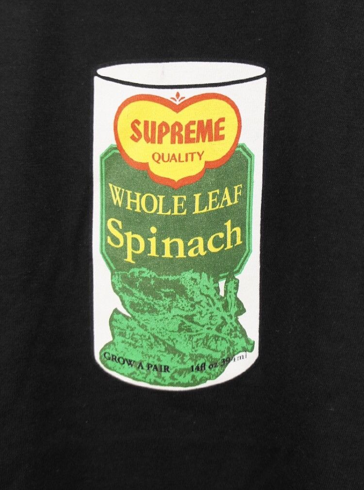 Supreme Whole Leaf Spinach shops White Tee