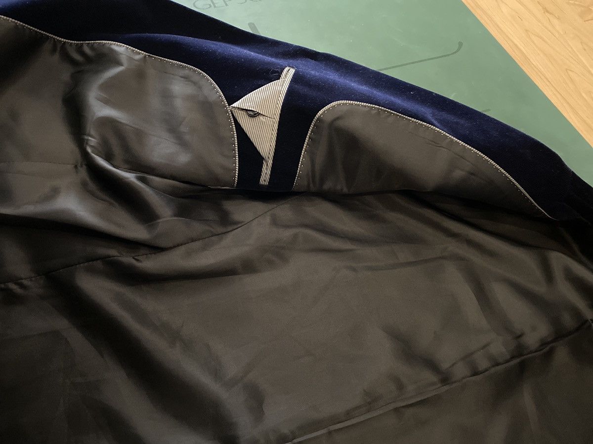 Other Dark blue Corduroy blazer Size 38R - 3 Thumbnail