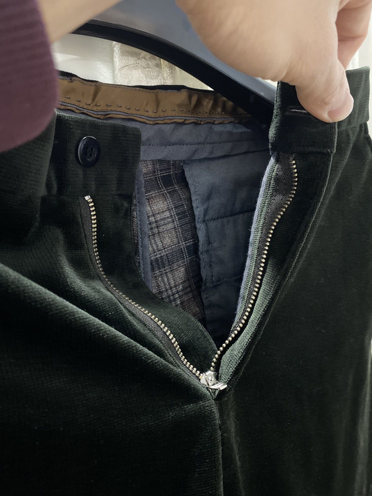 Other Dark green check Corduroy trouser Size US 30 / EU 46 - 6 Thumbnail