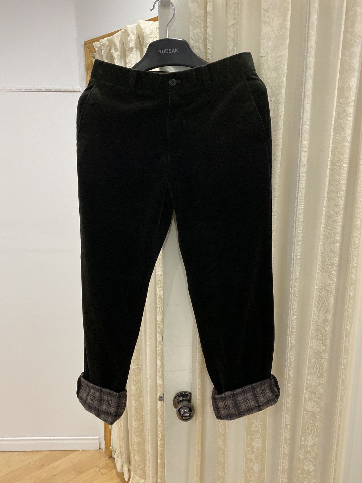 Other Dark green check Corduroy trouser Size US 30 / EU 46 - 3 Thumbnail