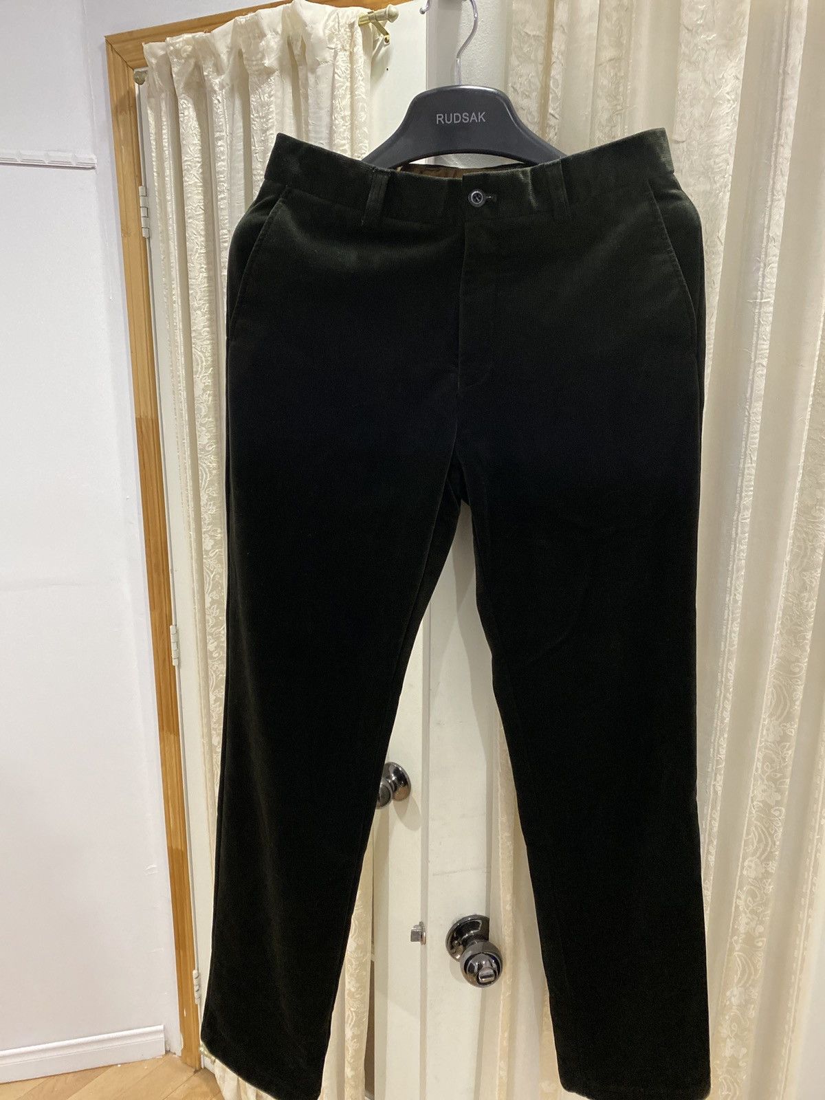 Other Dark green check Corduroy trouser Size US 30 / EU 46 - 1 Thumbnail