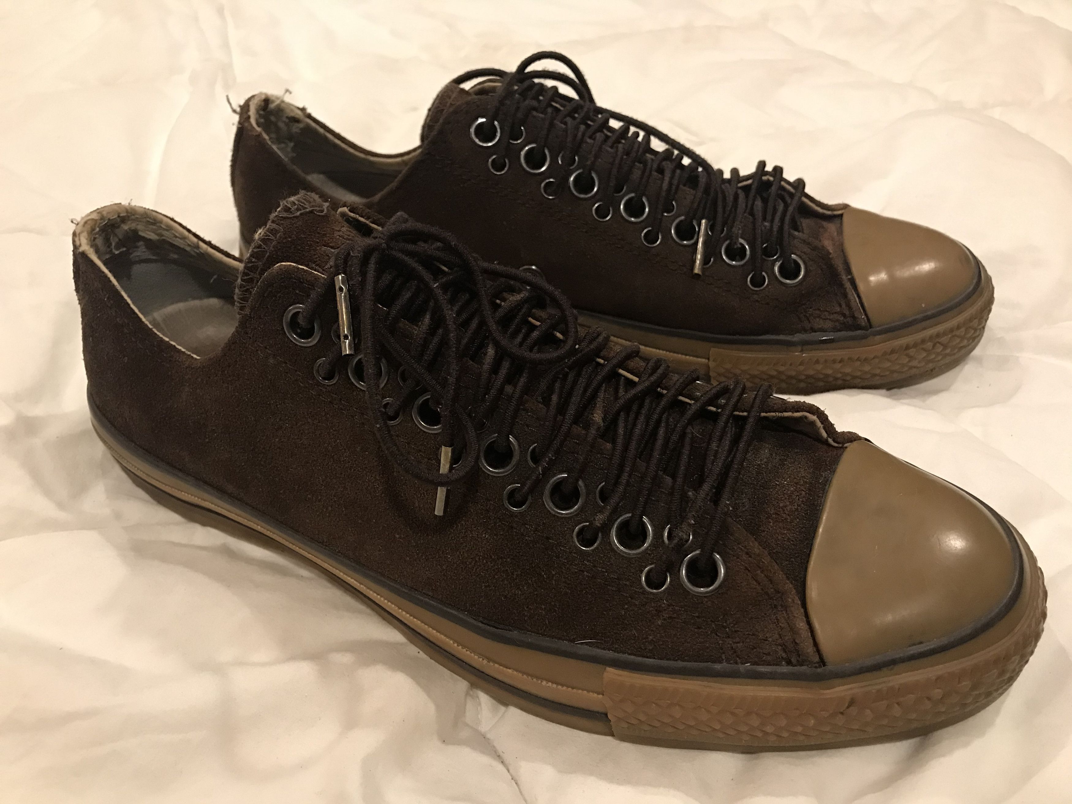 John Varvatos Converse x John Varvatos All Star Brown Sneakers sz. 9.5 Grailed