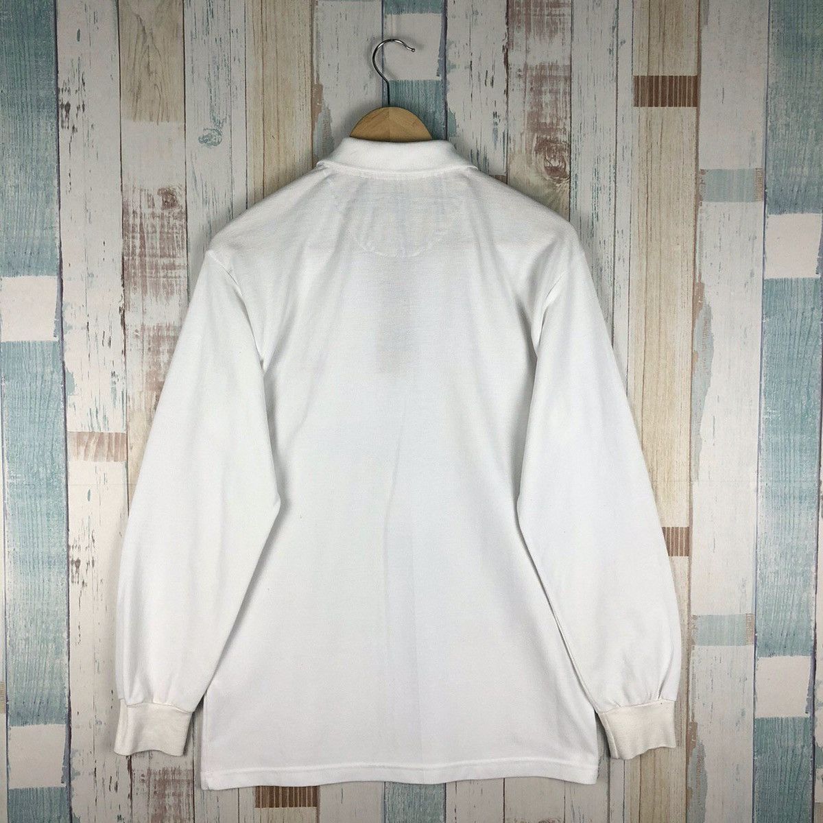 Burberry × Burberry Prorsum × Vintage Vintage Burberrys Nova Check Polos Made In England Size US M / EU 48-50 / 2 - 2 Thumbnail