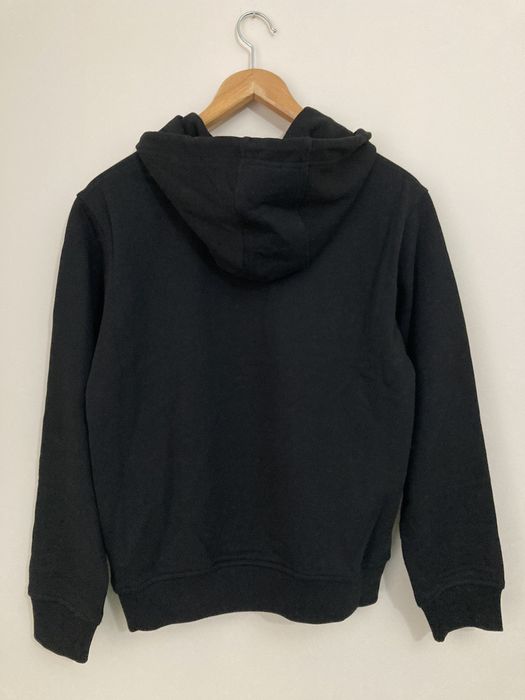 Mcq velvet hot sale logo hoodie