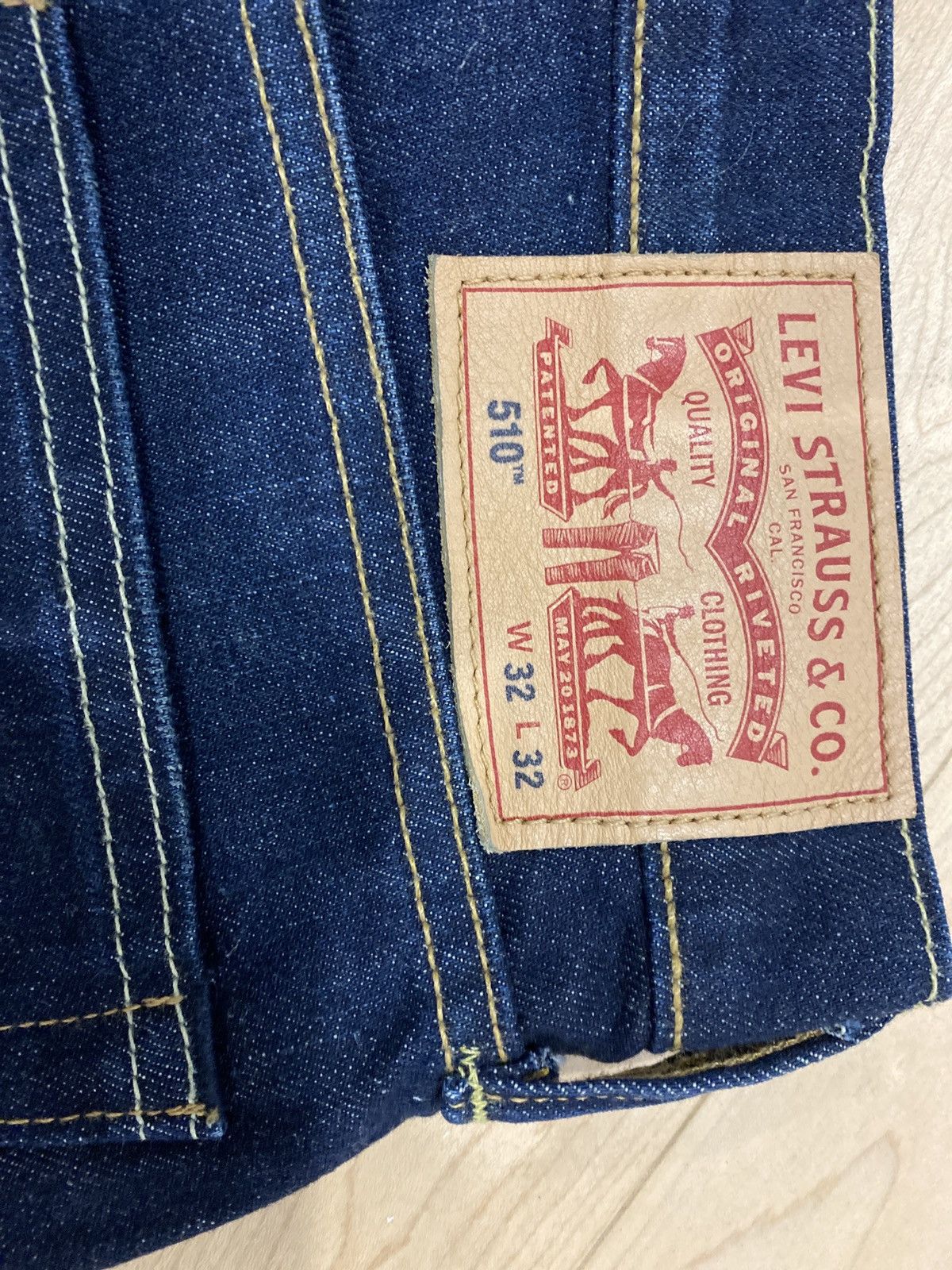 Levi's Levi’s navy 510 jeans Size US 32 / EU 48 - 3 Thumbnail