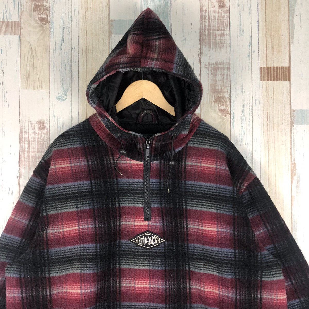 Japanese Brand Pract Raton Caveur Fleece Hoodie Size US M / EU 48-50 / 2 - 3 Thumbnail