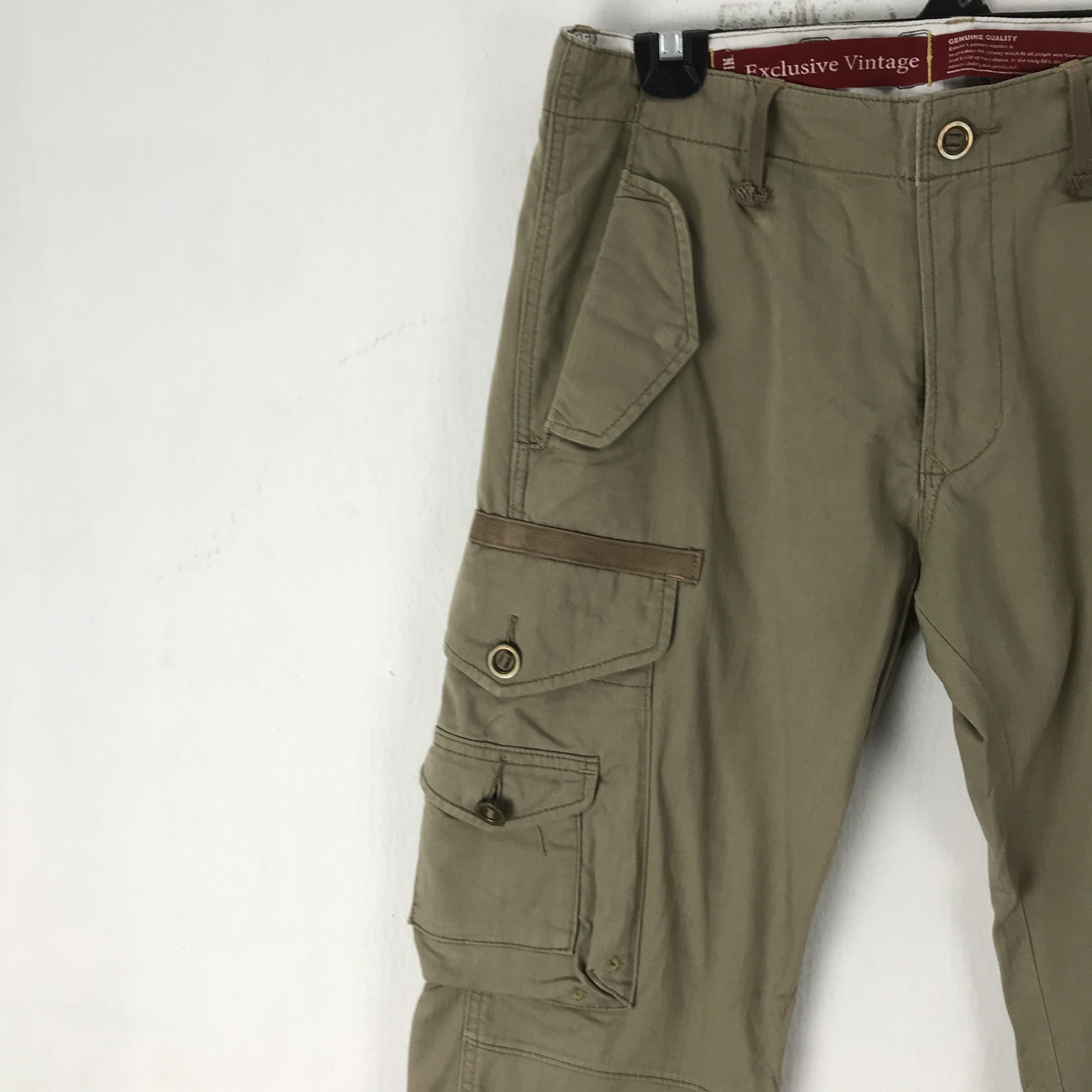 Edwin EDWIN VINTAGE Tactical Cargo Pants - 7 Pockets - Size 31 Size US 31 - 6 Thumbnail