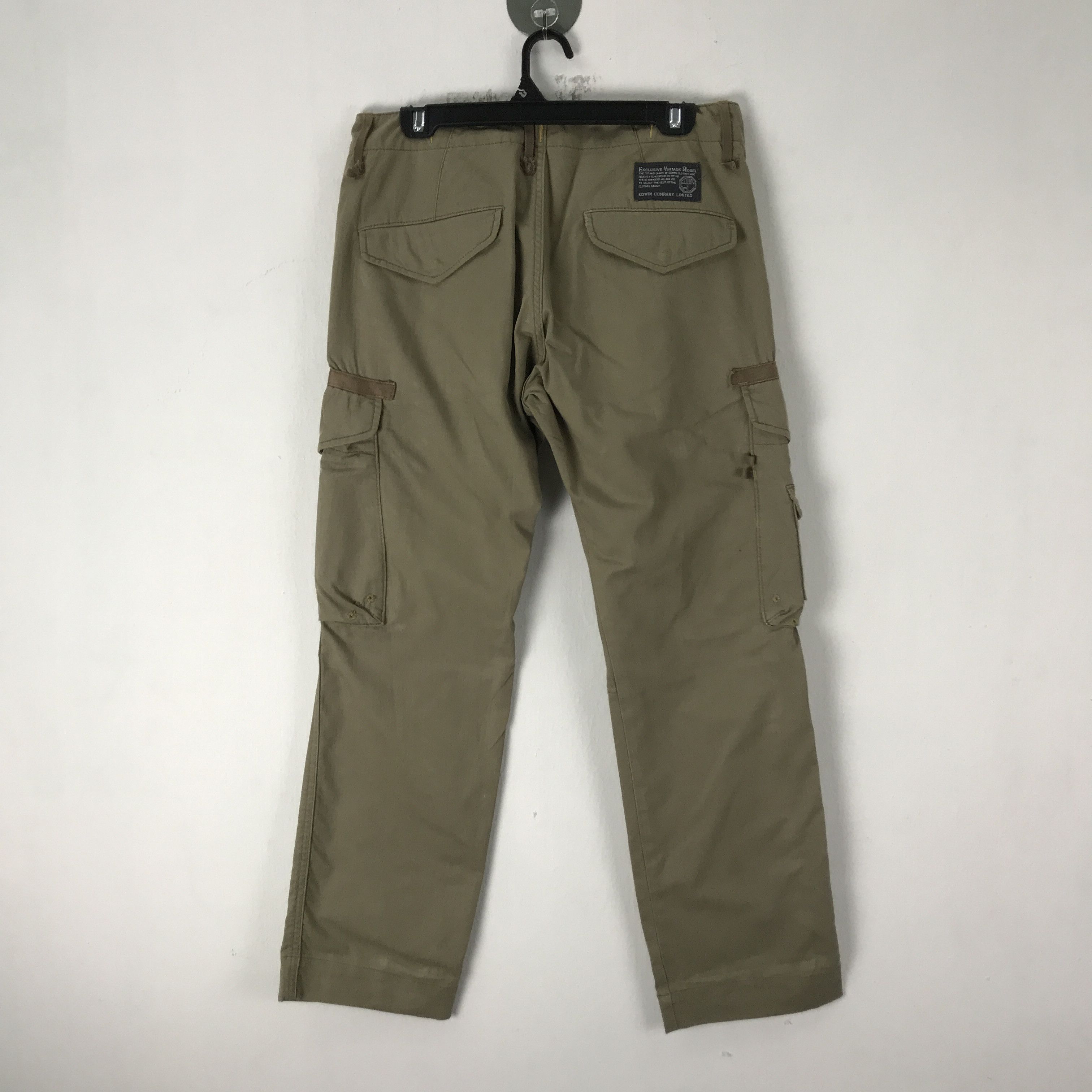 Edwin EDWIN VINTAGE Tactical Cargo Pants - 7 Pockets - Size 31 Size US 31 - 8 Thumbnail