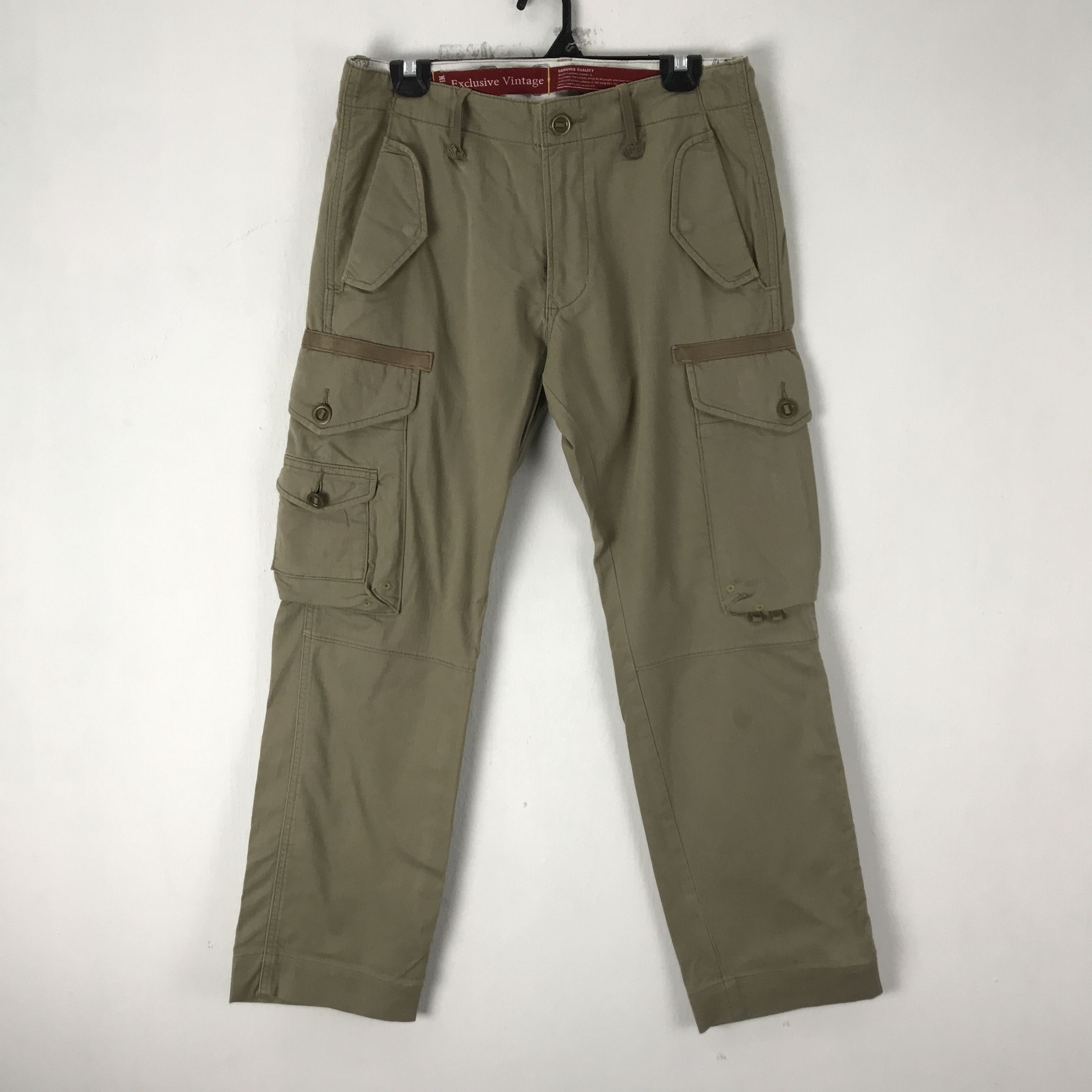 Edwin EDWIN VINTAGE Tactical Cargo Pants - 7 Pockets - Size 31 Size US 31 - 1 Thumbnail