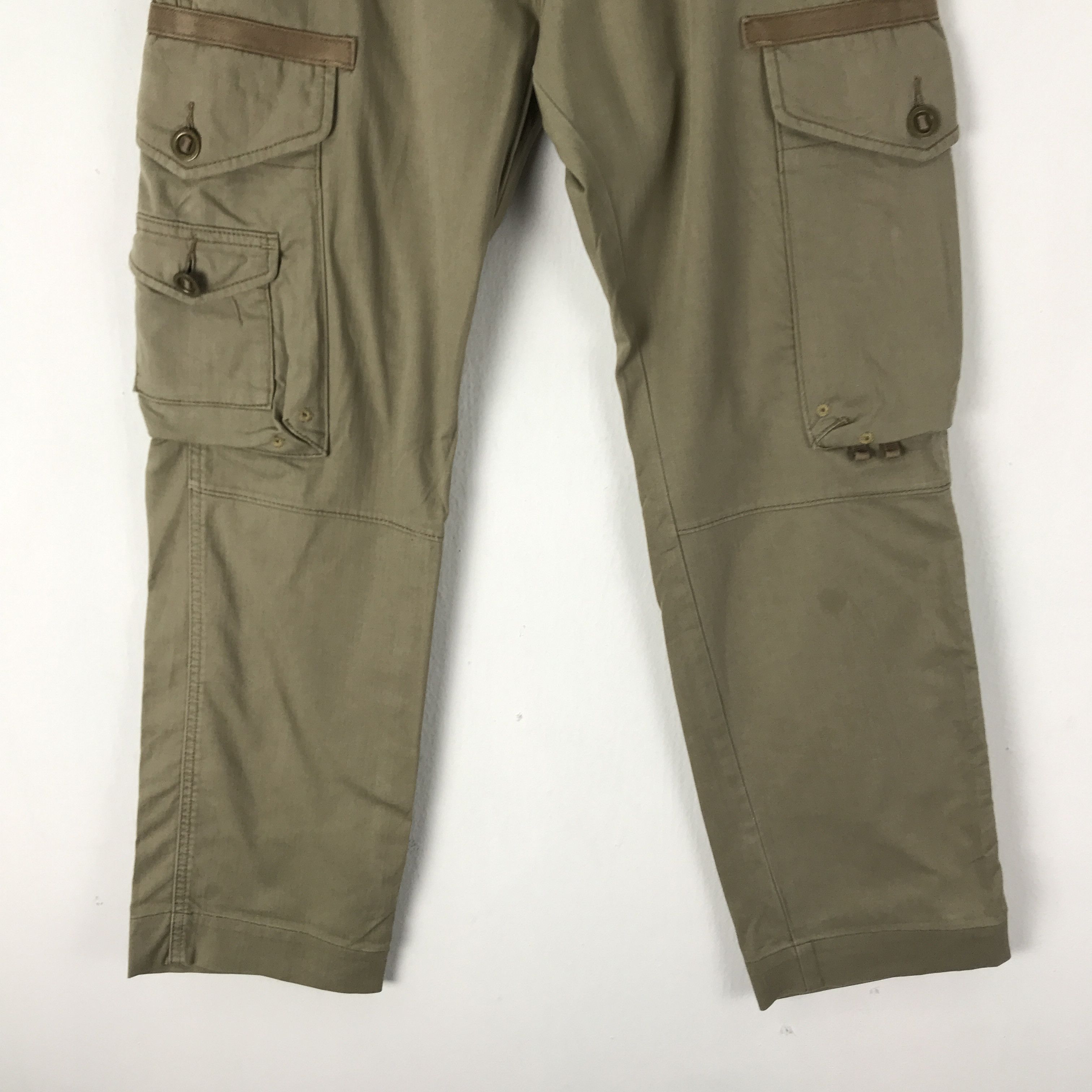 Edwin EDWIN VINTAGE Tactical Cargo Pants - 7 Pockets - Size 31 Size US 31 - 3 Thumbnail