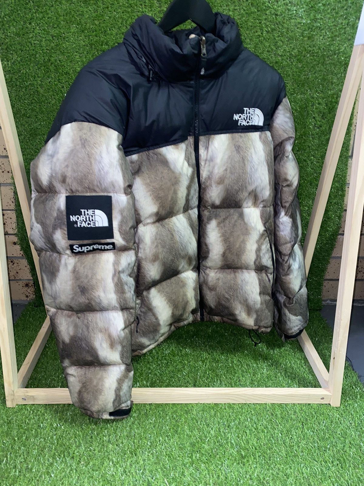 SupremeTheNorthFace Faux Nuptse XL - ダウンジャケット