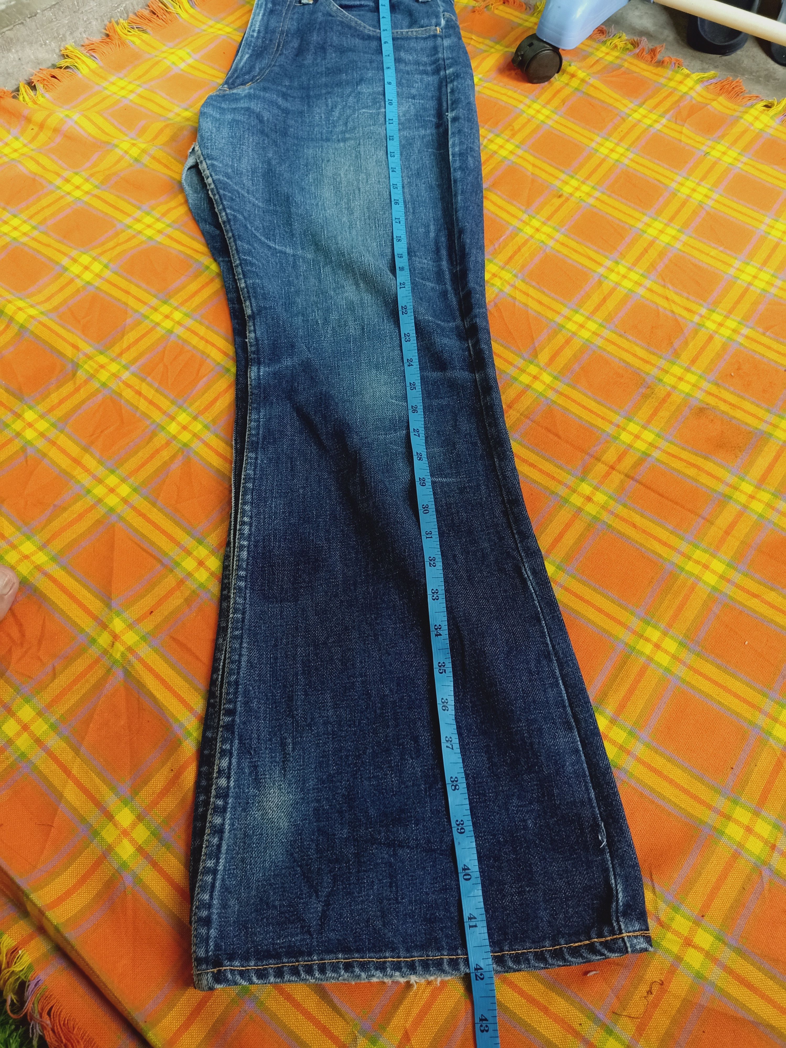 Denime × RESOLUTE Boot cut DENIME ORIZZONTI orange tag jeans Size US 32 / EU 48 - 11 Thumbnail