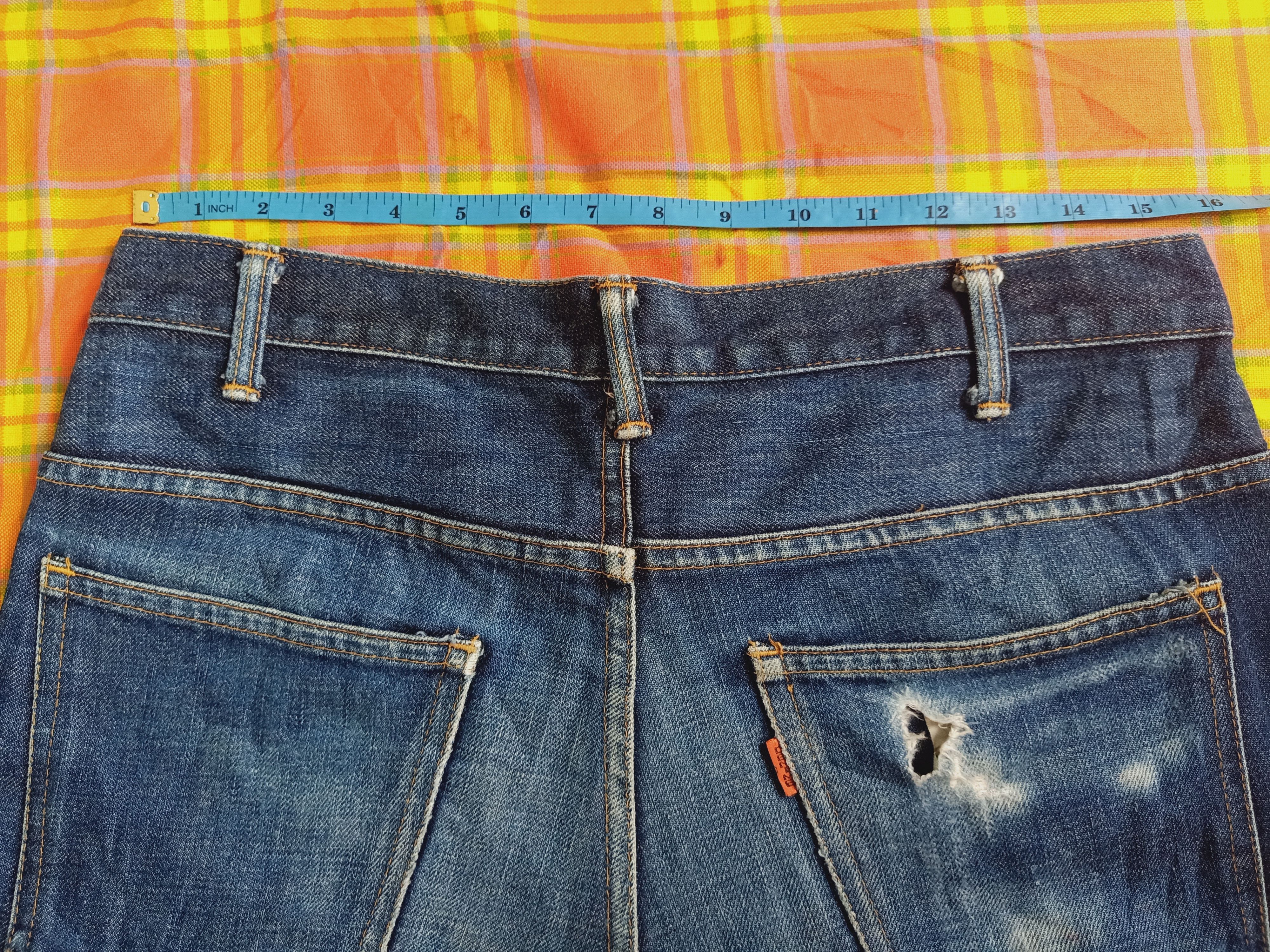 Denime × RESOLUTE Boot cut DENIME ORIZZONTI orange tag jeans Size US 32 / EU 48 - 7 Thumbnail