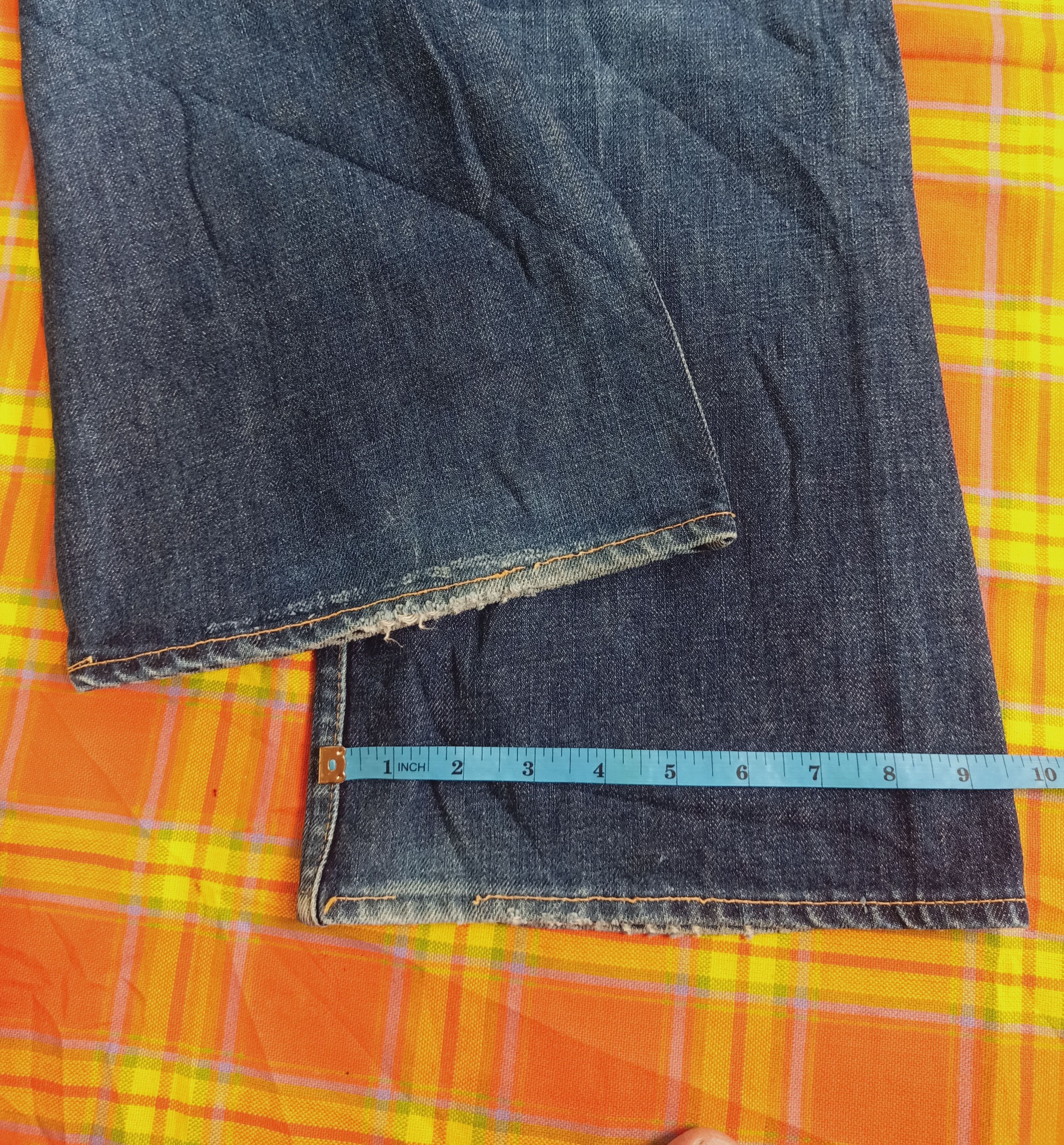 Denime × RESOLUTE Boot cut DENIME ORIZZONTI orange tag jeans Size US 32 / EU 48 - 10 Thumbnail