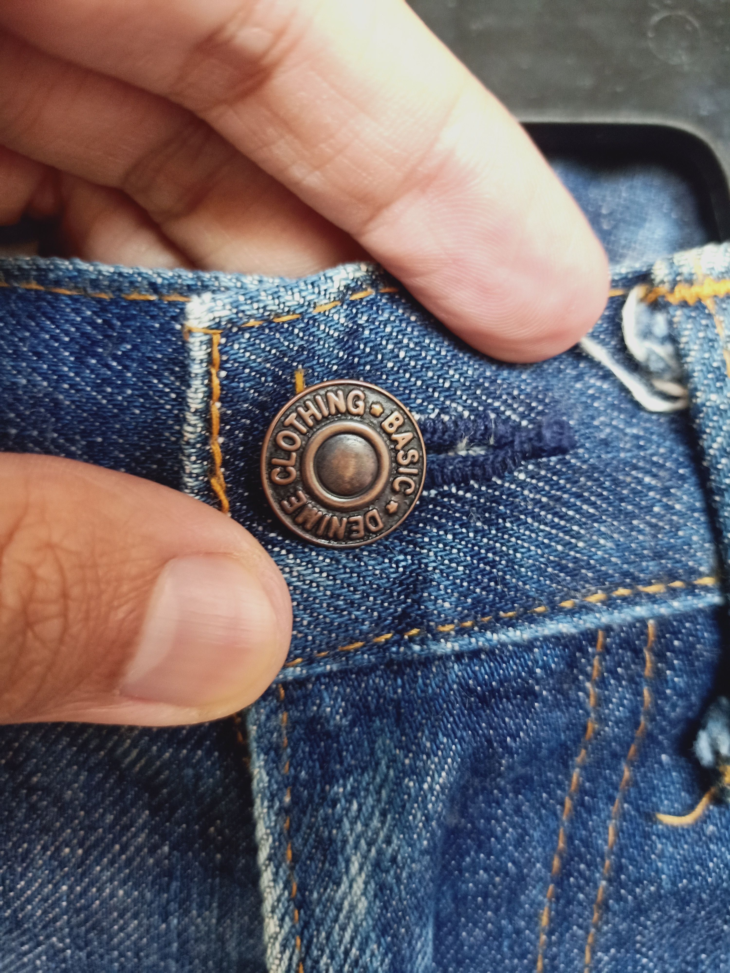 Denime × RESOLUTE Boot cut DENIME ORIZZONTI orange tag jeans Size US 32 / EU 48 - 4 Thumbnail