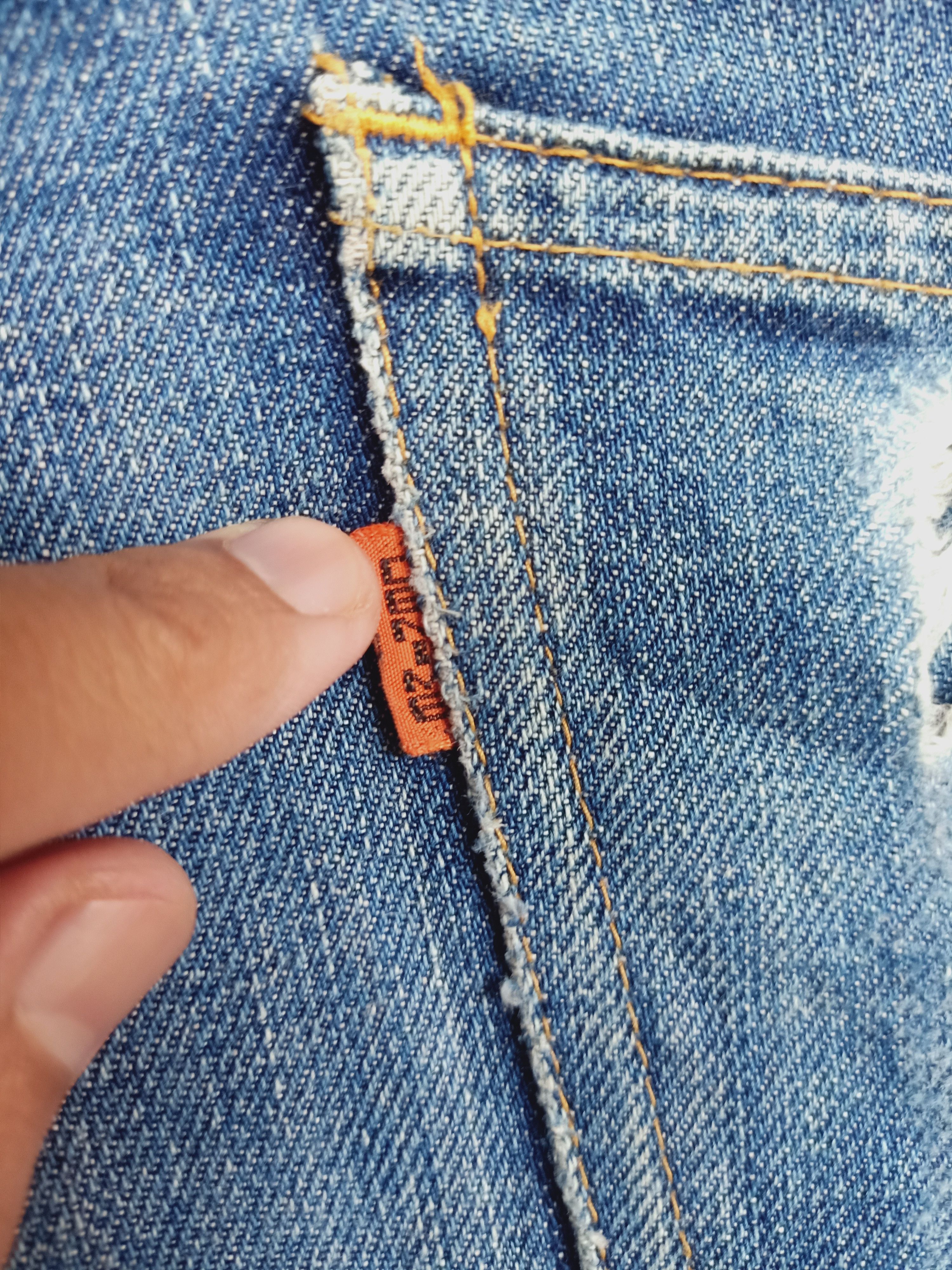 Denime × RESOLUTE Boot cut DENIME ORIZZONTI orange tag jeans Size US 32 / EU 48 - 2 Thumbnail