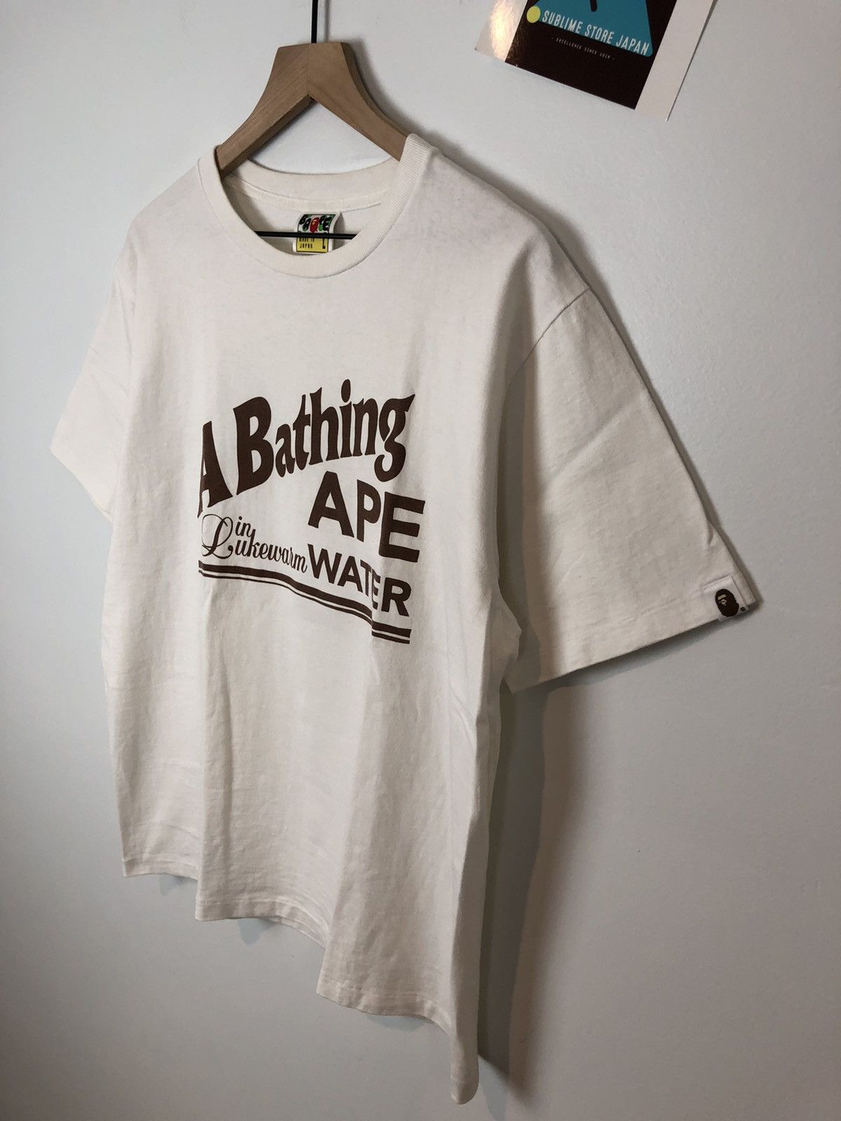 Bape 🔥FREE SHIPPING! Bape Logo Tee 100% Authentic Size US L / EU 52-54 / 3 - 2 Thumbnail