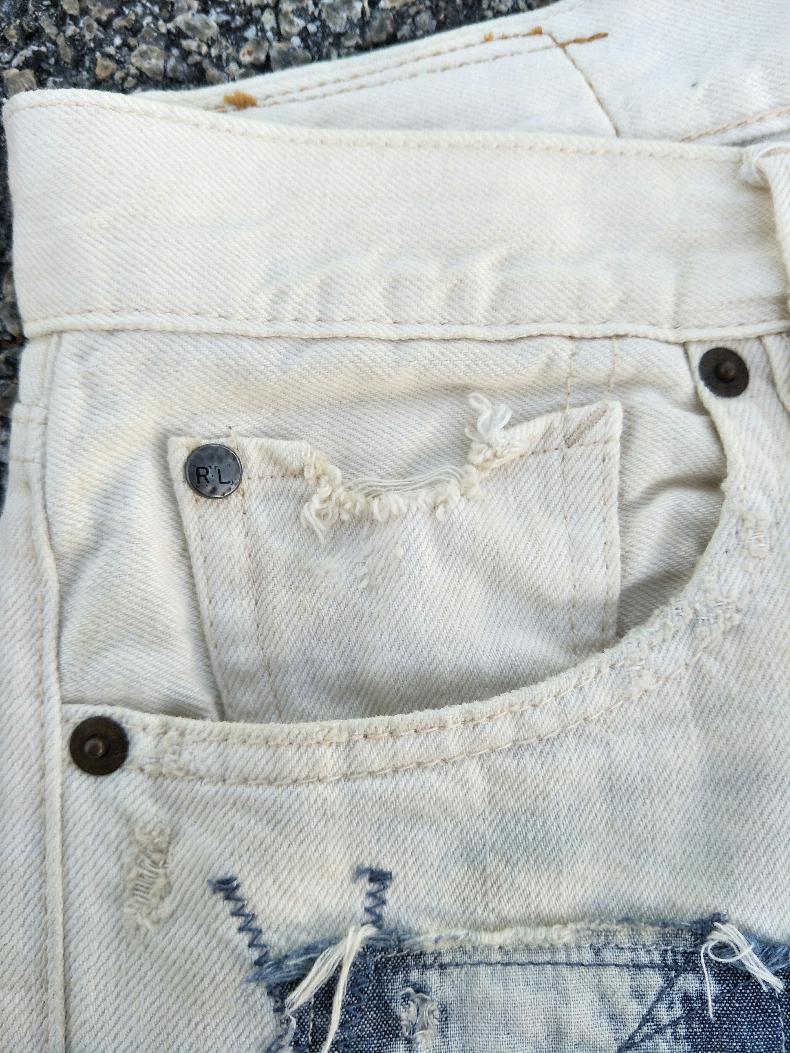 Denim & Supply Ralph Lauren Ralph Lauren Slim Fit Shashiko Boro Kapital Inspired Size US 29 - 4 Thumbnail