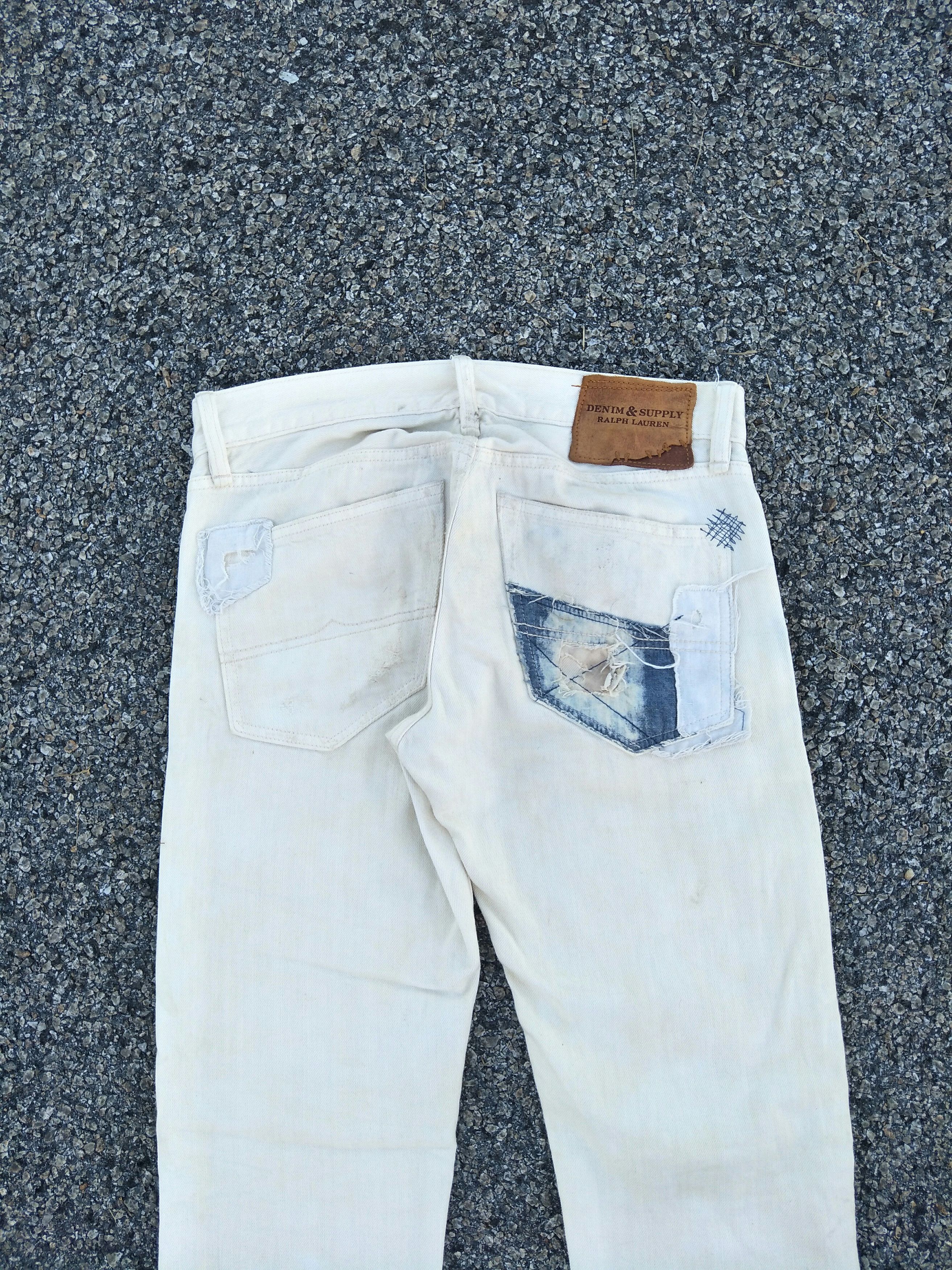 Denim & Supply Ralph Lauren Ralph Lauren Slim Fit Shashiko Boro Kapital Inspired Size US 29 - 15 Thumbnail