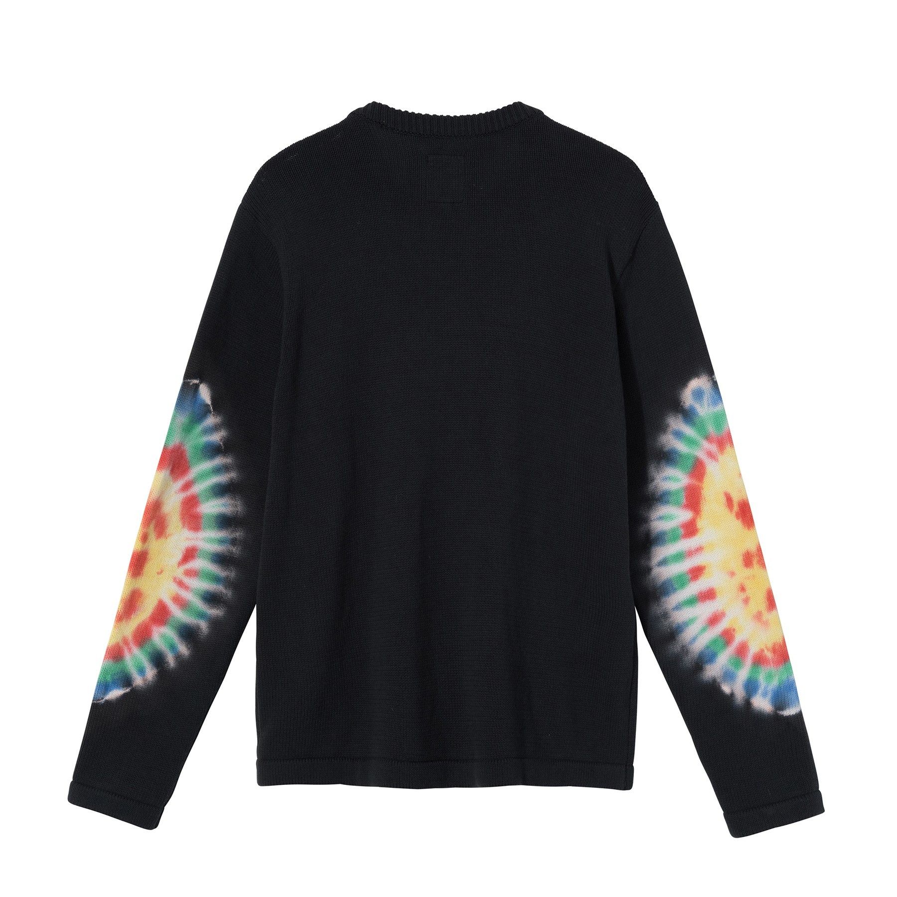 Stussy Stussy No Vacancy Inn Tie Dye Sleeve Knit Sweater NVI | Grailed