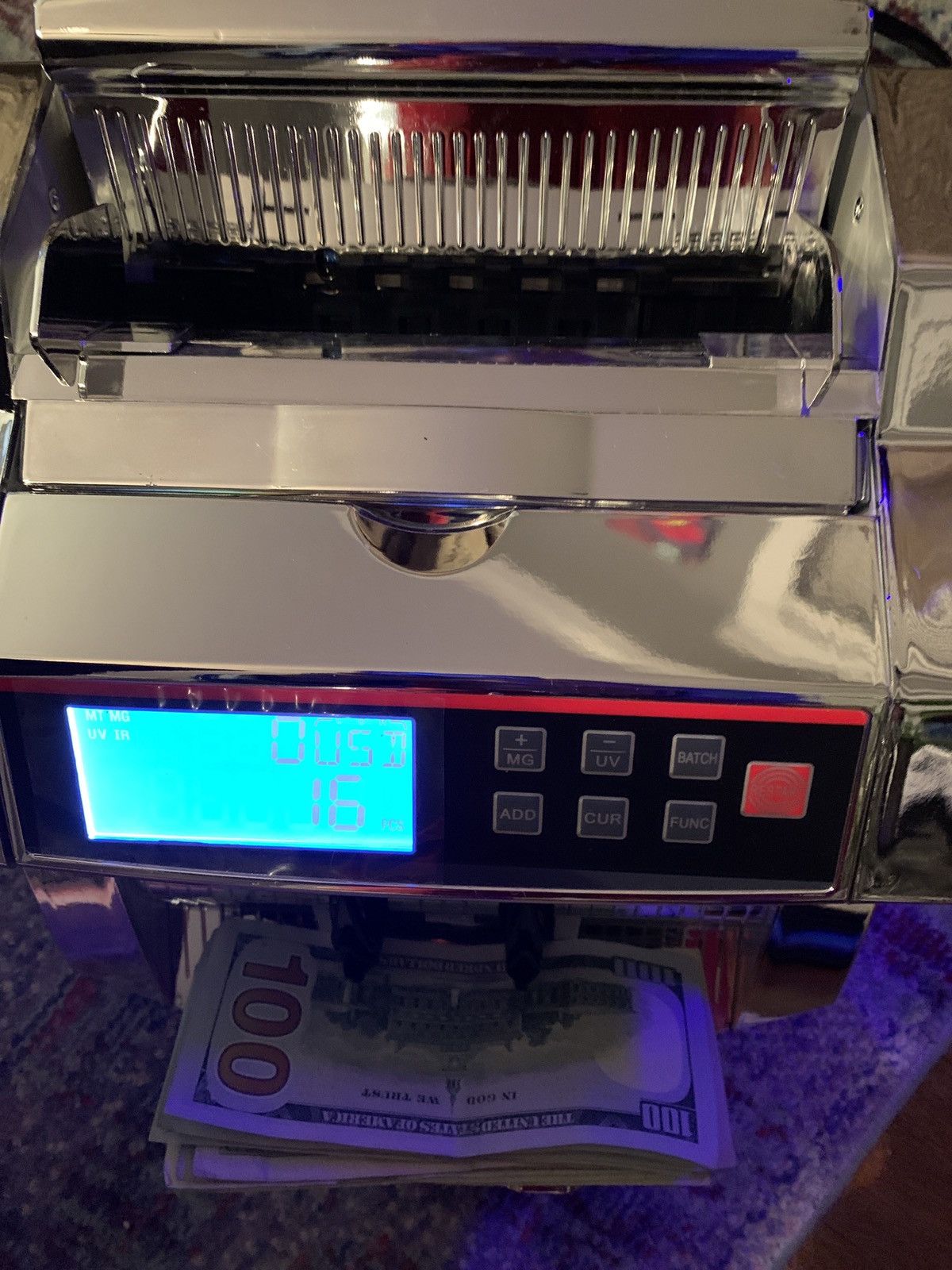 Ben Baller Ben Baller Platinum Money Counter Size ONE SIZE - 6 Thumbnail