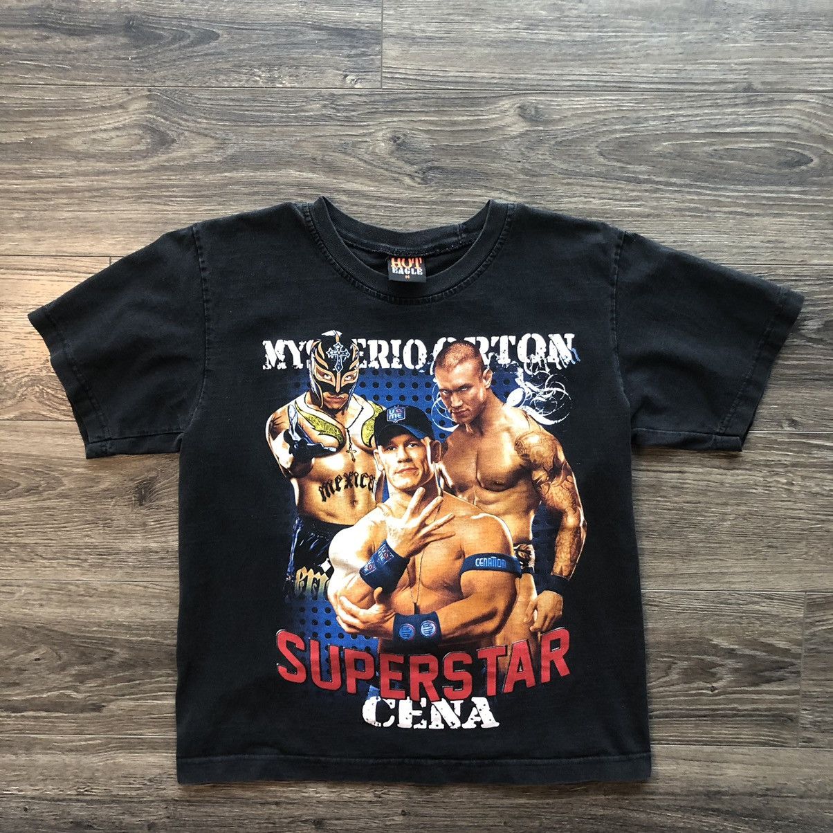 Vintage Y2k Wwe Rey Mysterio John Cena Randy Orton Grailed